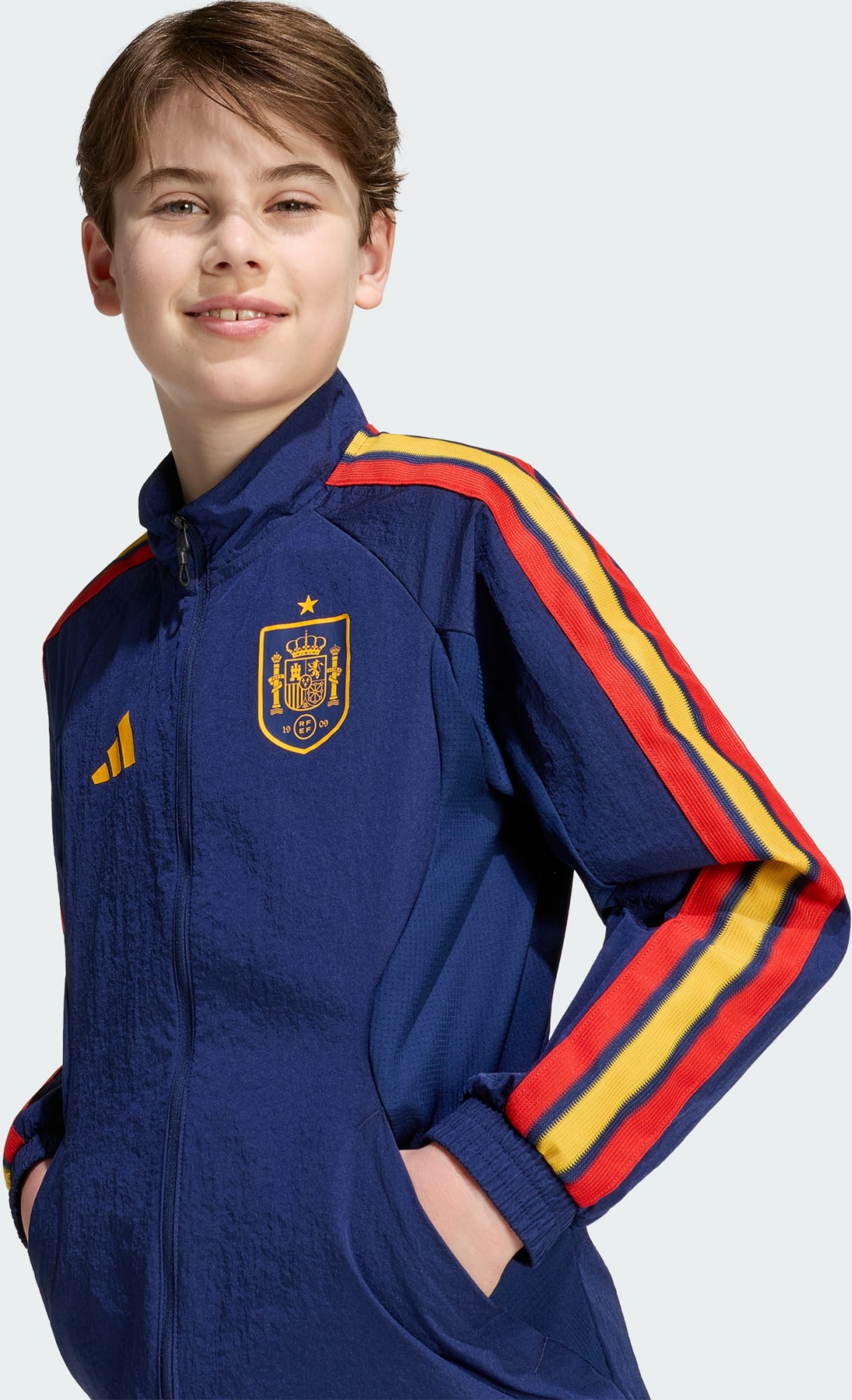 ADIDAS, Adidas Spanien Anthem Hemmajacka F&ouml;r Barn