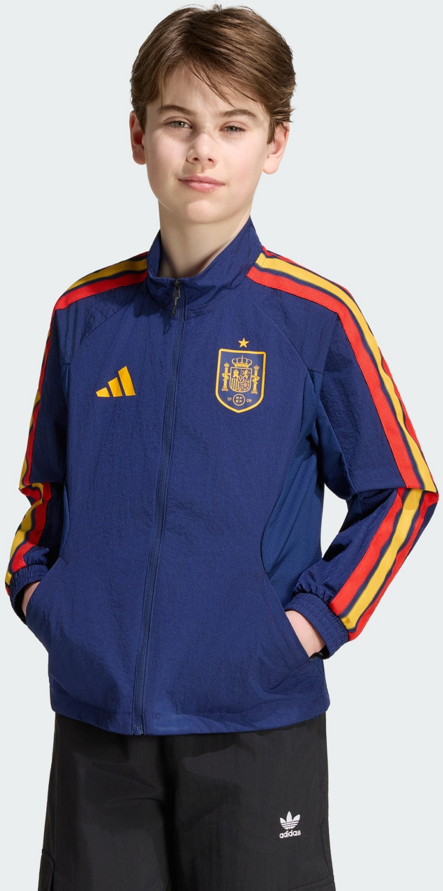 ADIDAS, Adidas Spanien Anthem Hemmajacka F&ouml;r Barn