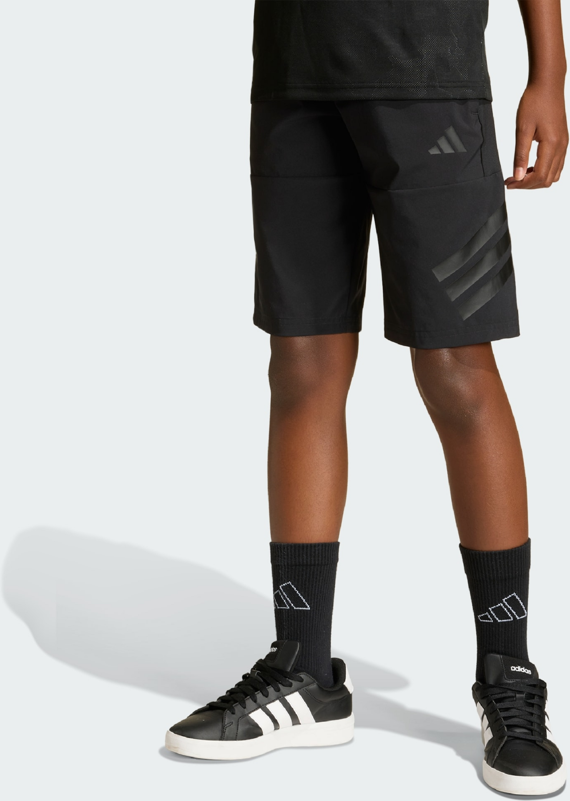 ADIDAS, Adidas Sport Icons 3-stripes Långa Shorts