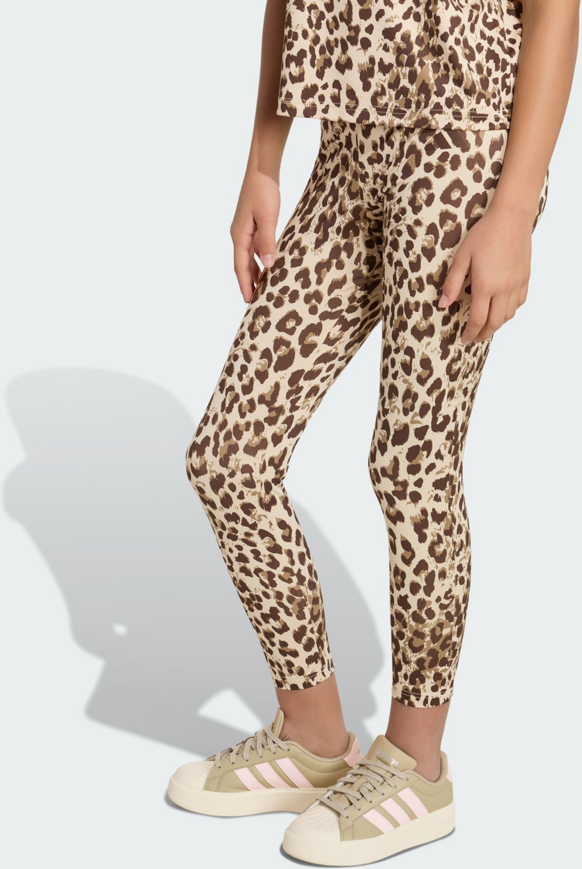 ADIDAS, Adidas Sportleggings Med Djurtryck