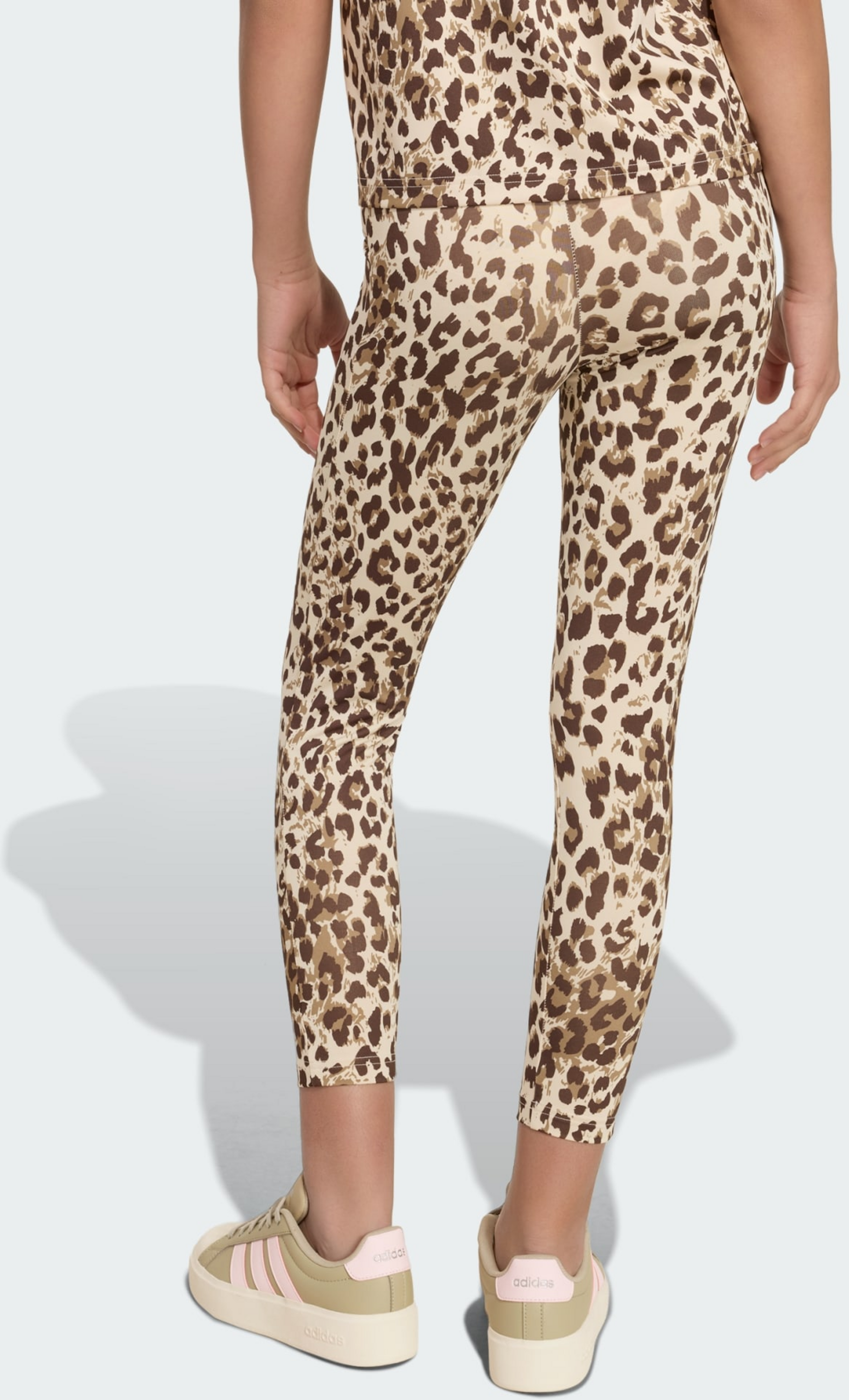 ADIDAS, Adidas Sportleggings Med Djurtryck