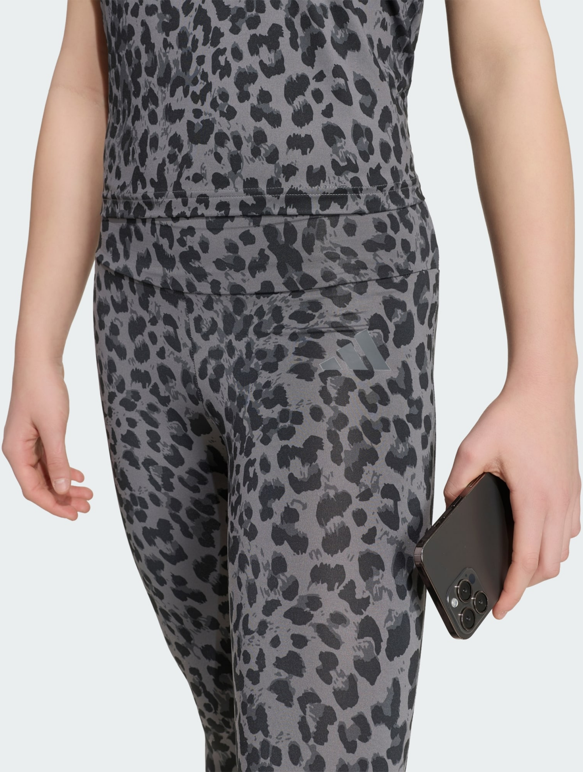 ADIDAS, Adidas Sportleggings Med Djurtryck