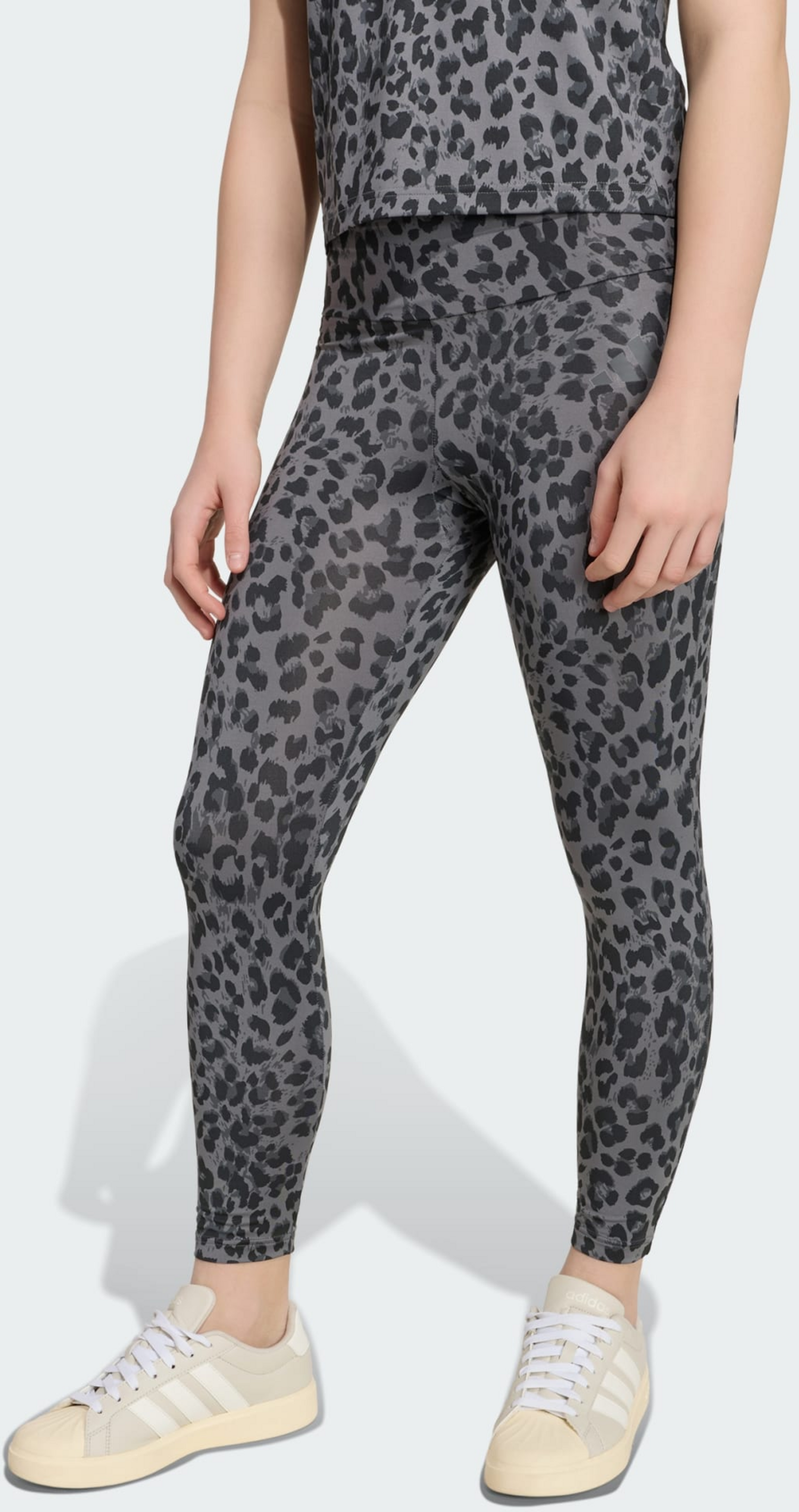 ADIDAS, Adidas Sportleggings Med Djurtryck