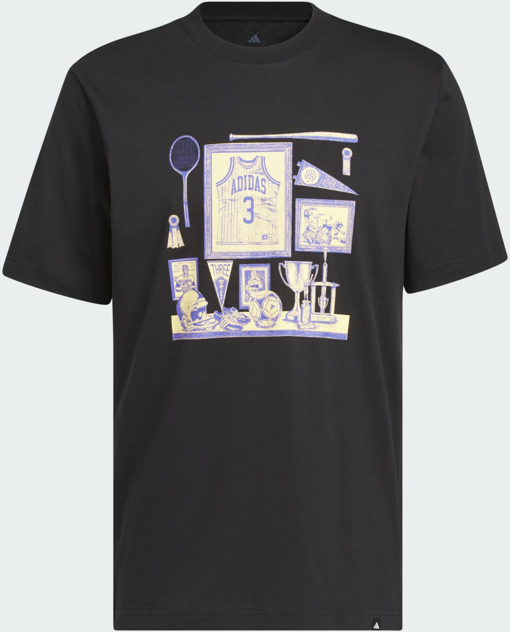 ADIDAS, Adidas Sports Bar Memorabilia T-shirt Med Tryck
