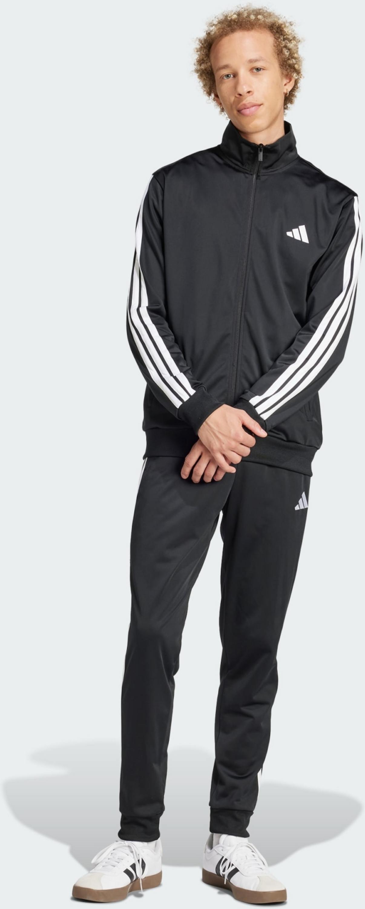 ADIDAS, Adidas Sportswear Basic 3-stripes Tricot Träningsställ