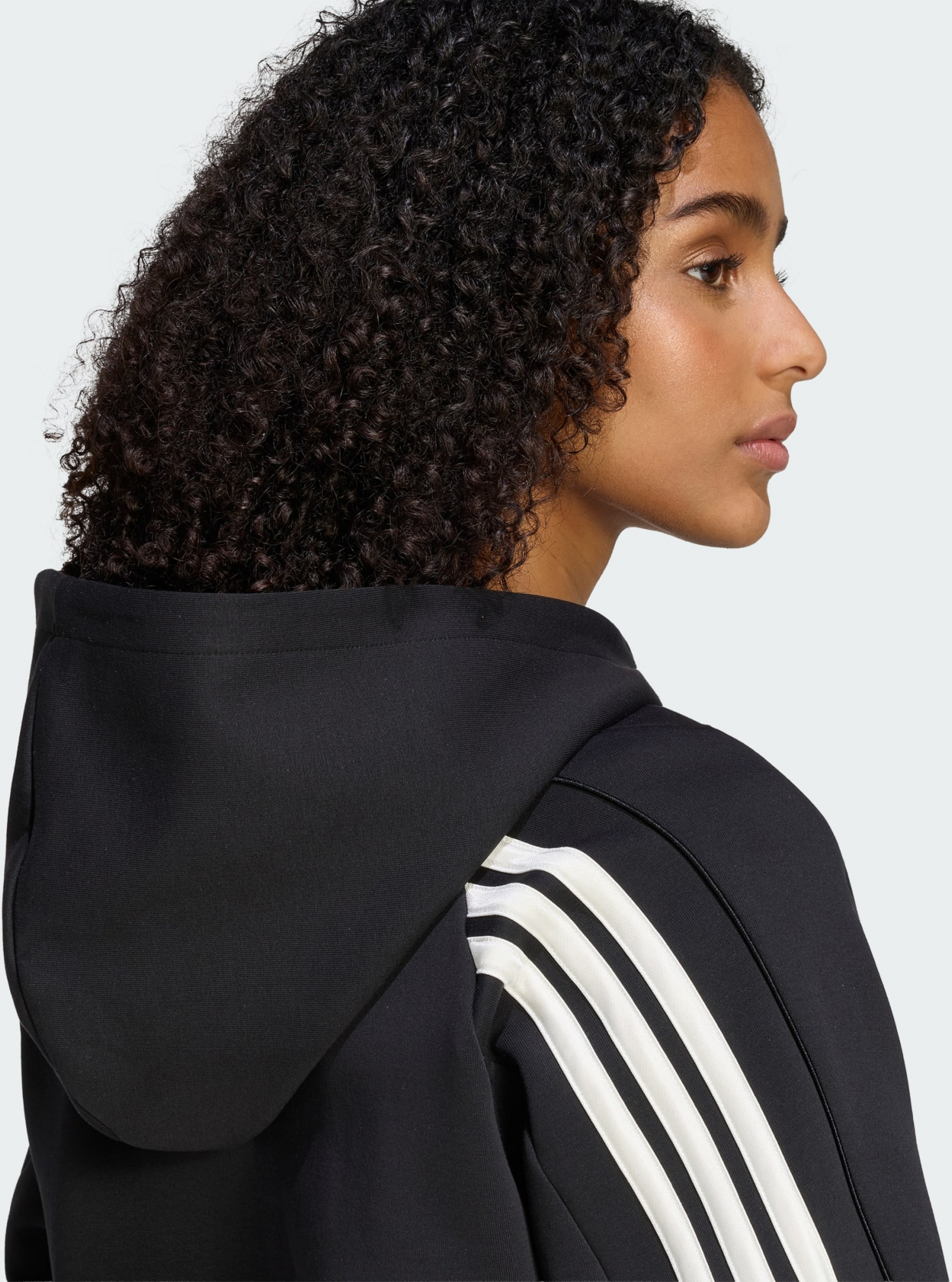 ADIDAS, Adidas Stadium 3-stripes Huvtr&ouml;ja Med Hel Dragkedja
