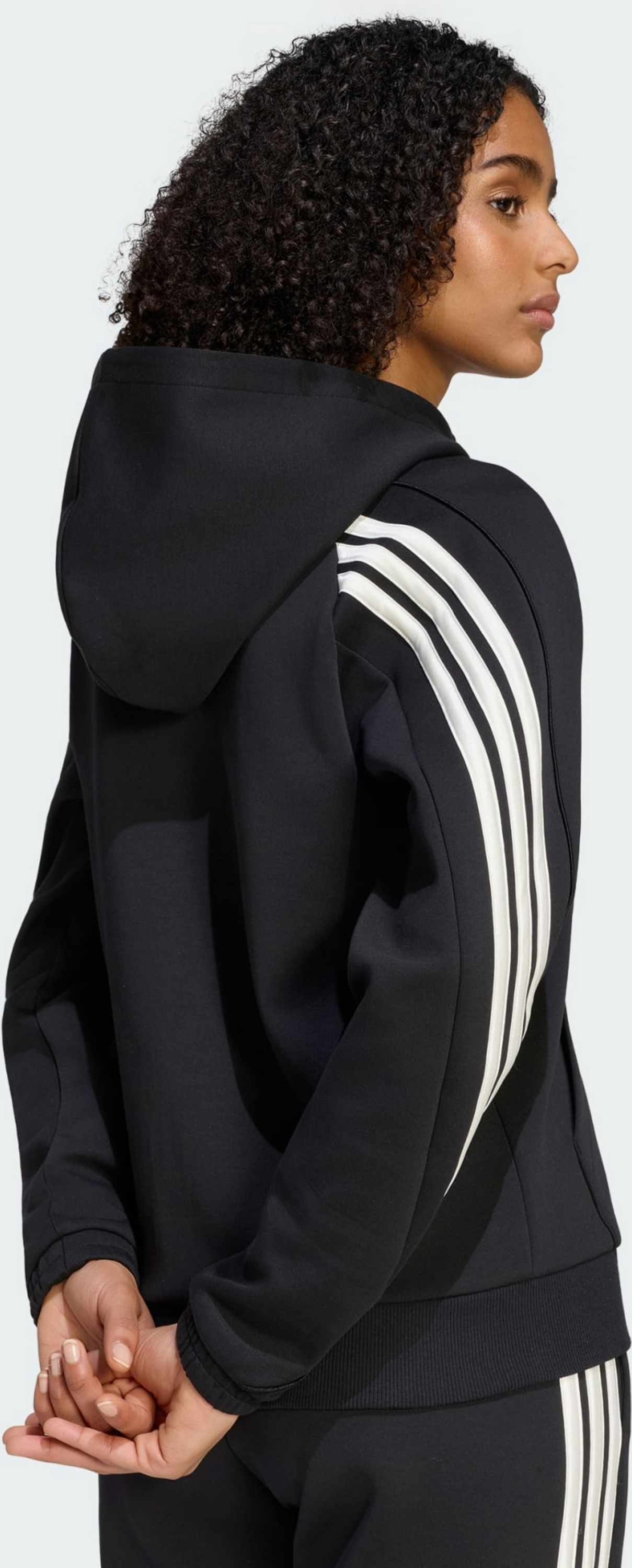 ADIDAS, Adidas Stadium 3-stripes Huvtr&ouml;ja Med Hel Dragkedja