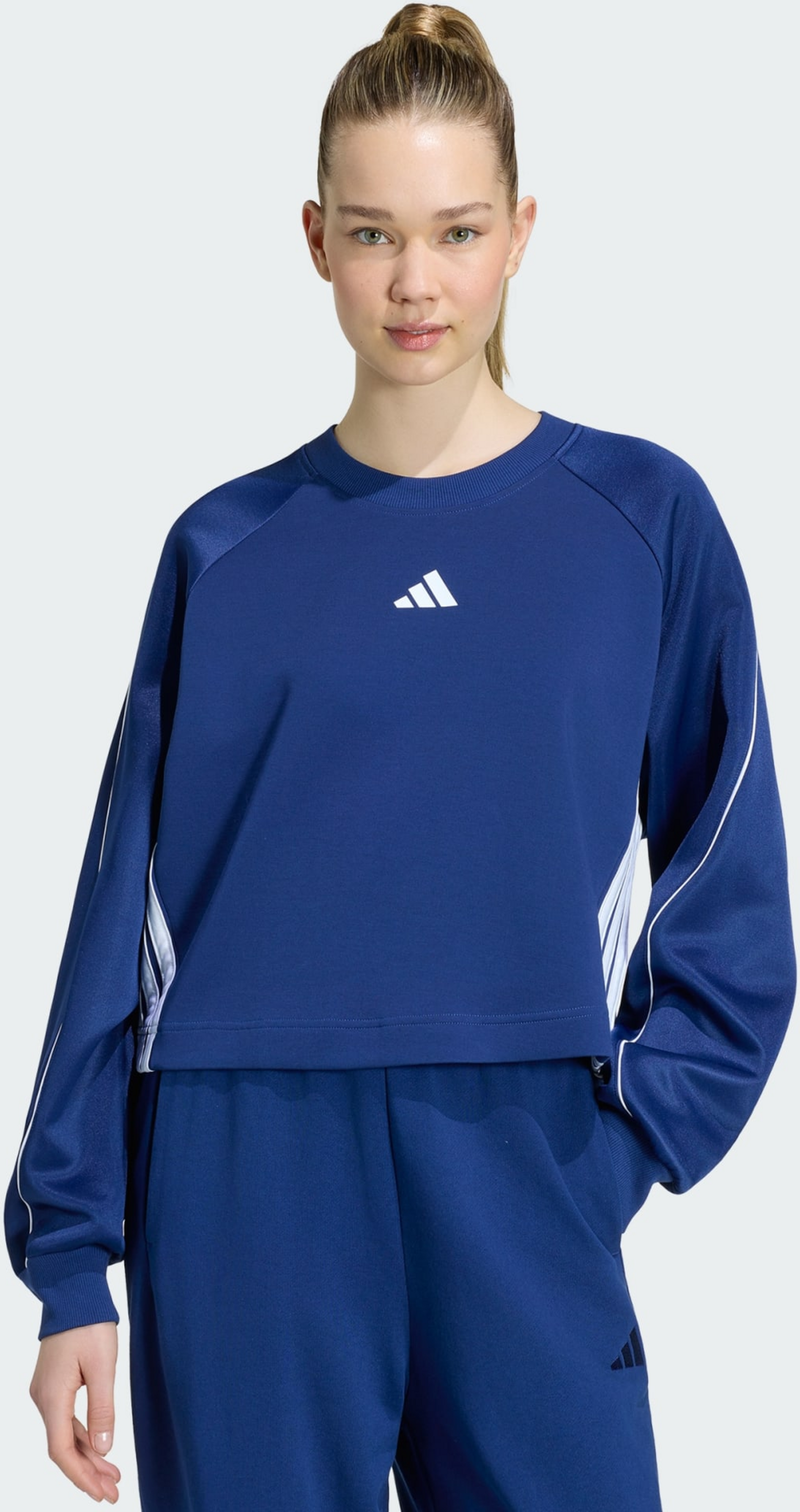 ADIDAS, Adidas Stadium 3-stripes Tr&ouml;ja Med Rund Hals