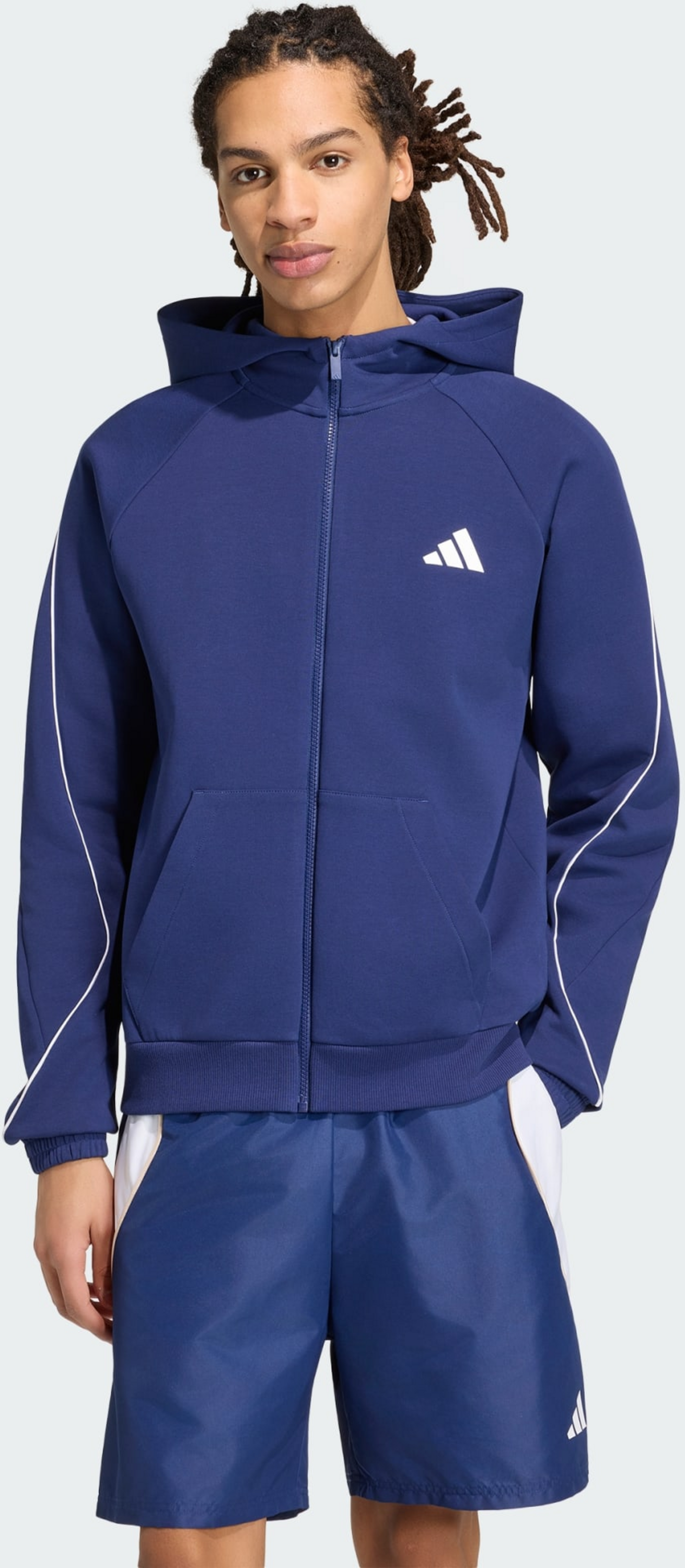 ADIDAS, Adidas Stadium Small Logo Full-zip Huvtr&ouml;ja