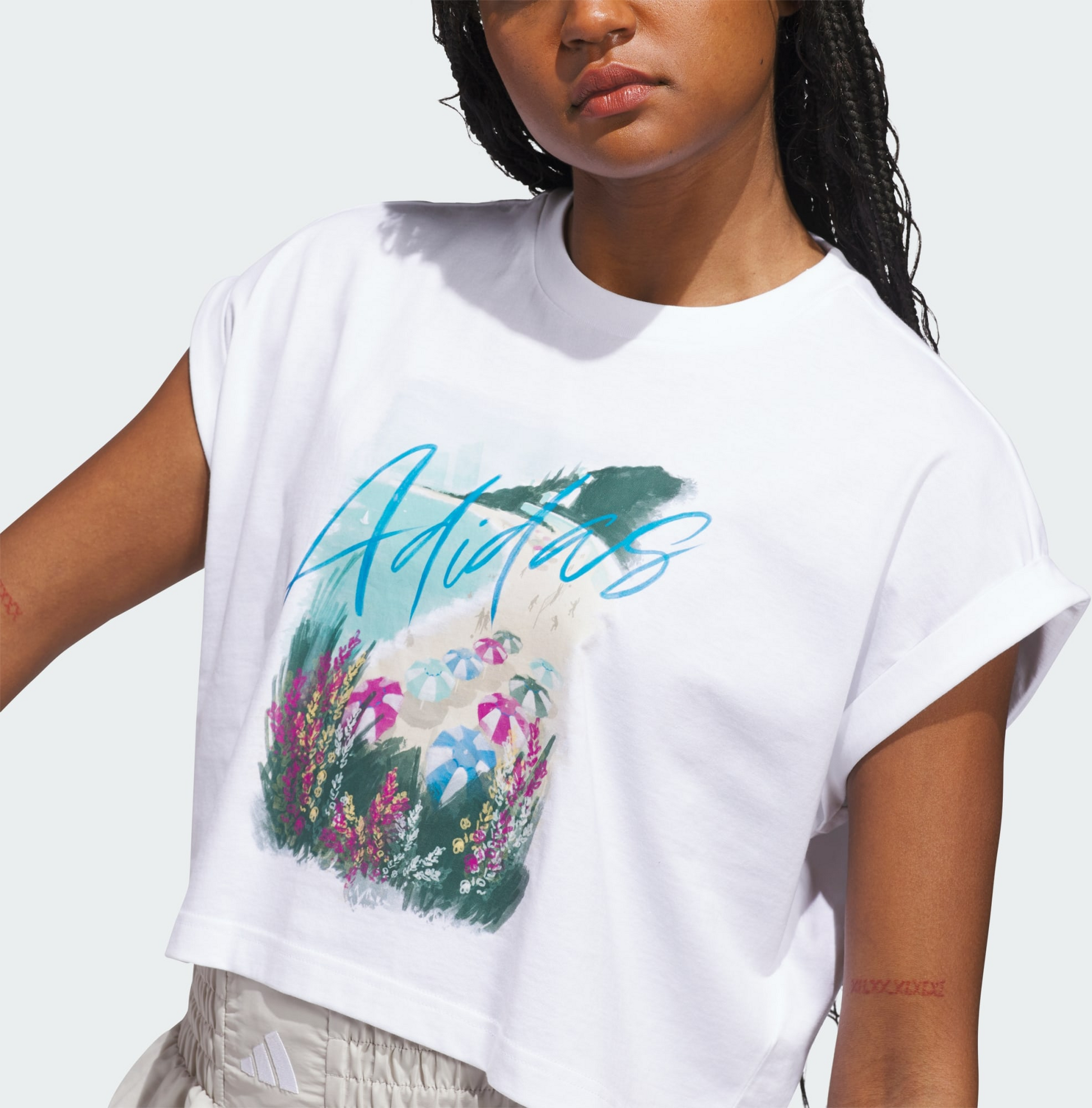 ADIDAS, Adidas Summer Romance Graphic T-shirt