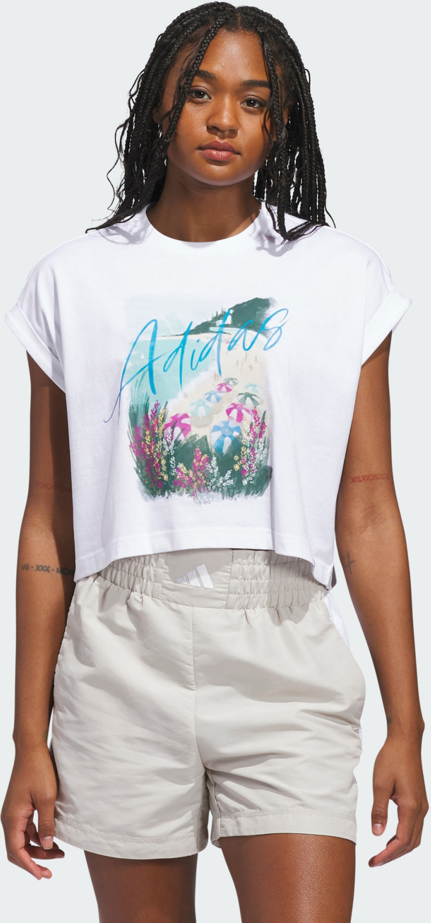 ADIDAS, Adidas Summer Romance Graphic T-shirt