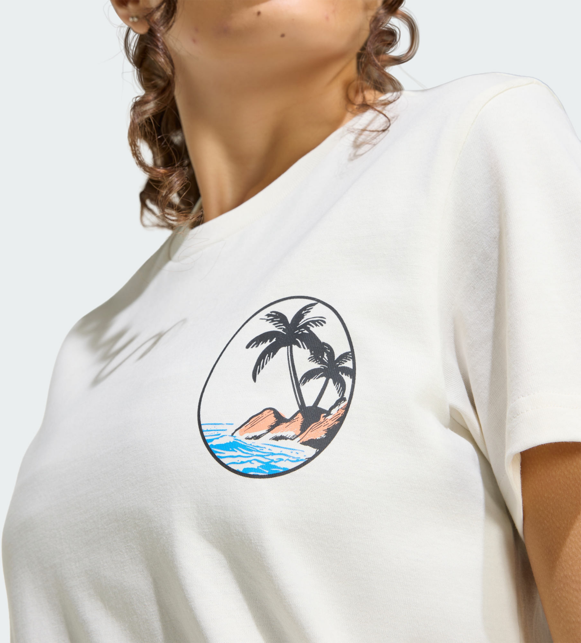 ADIDAS, Adidas Summer Slide T-shirt Med Grafik