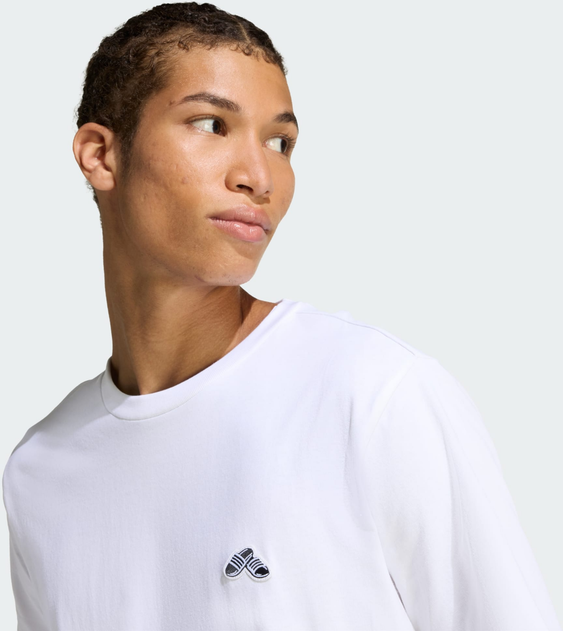 ADIDAS, Adidas Summer Slide Trim Graphic T-shirt