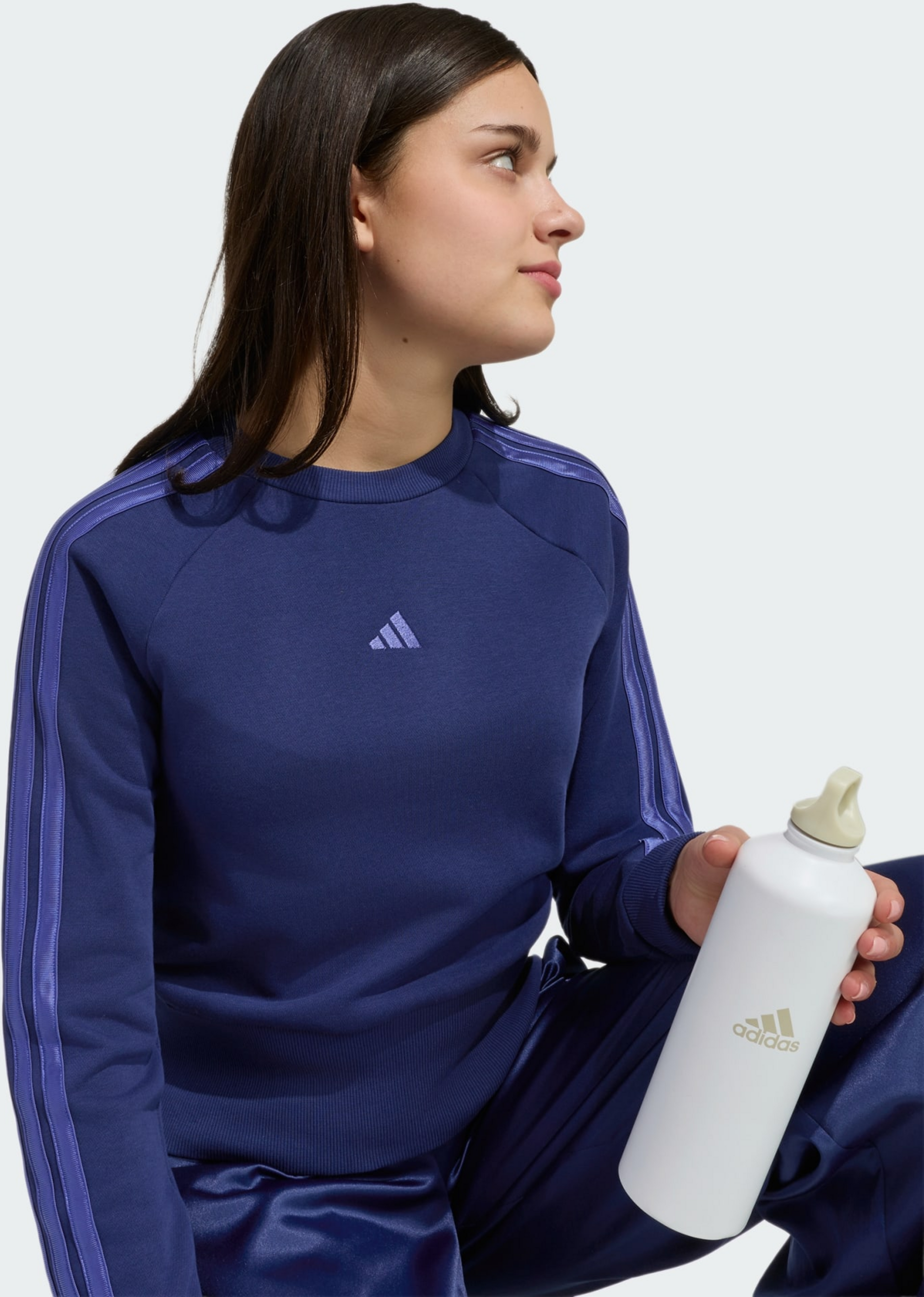 ADIDAS, Adidas Sweatshirt Med Satin