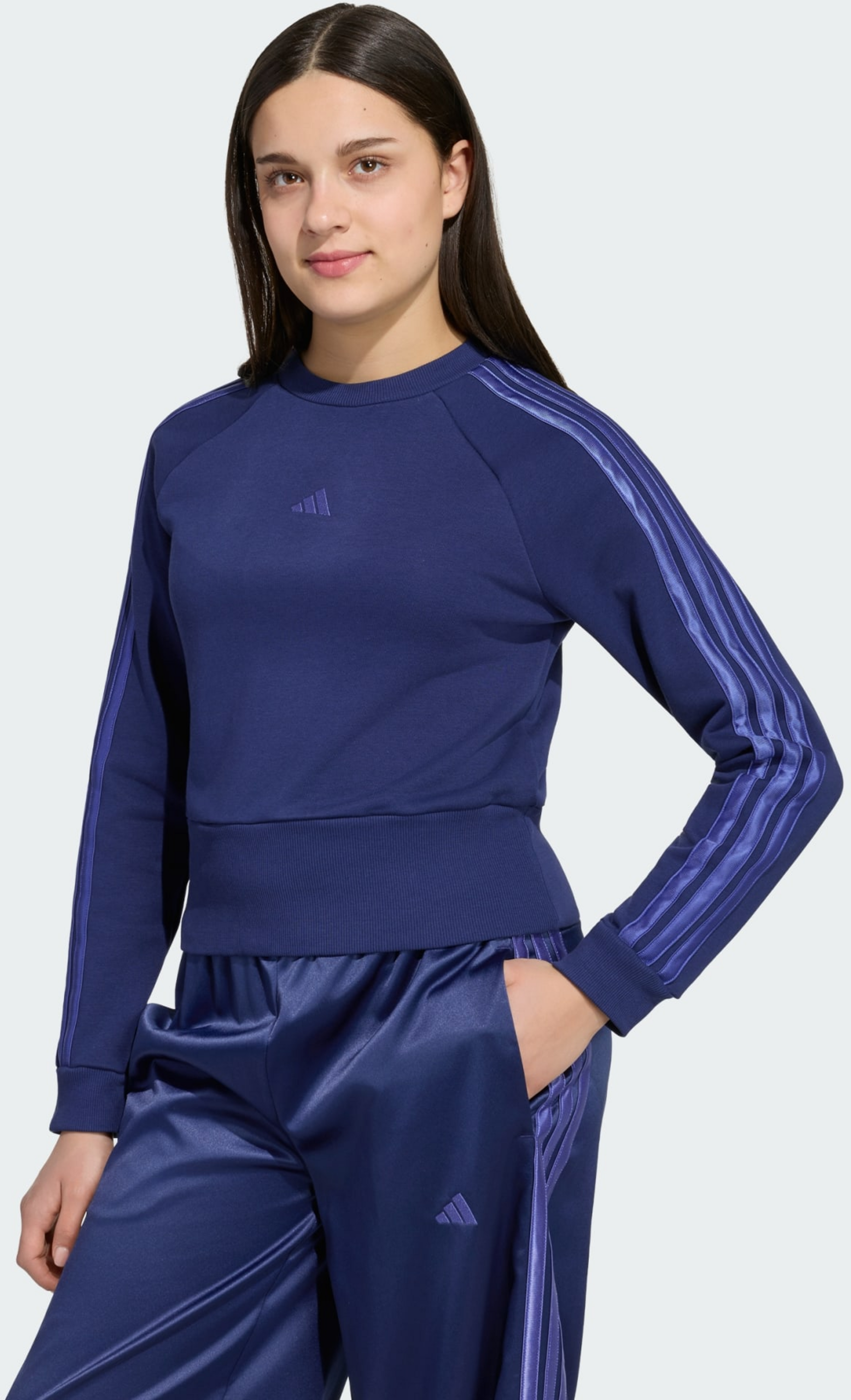 ADIDAS, Adidas Sweatshirt Med Satin
