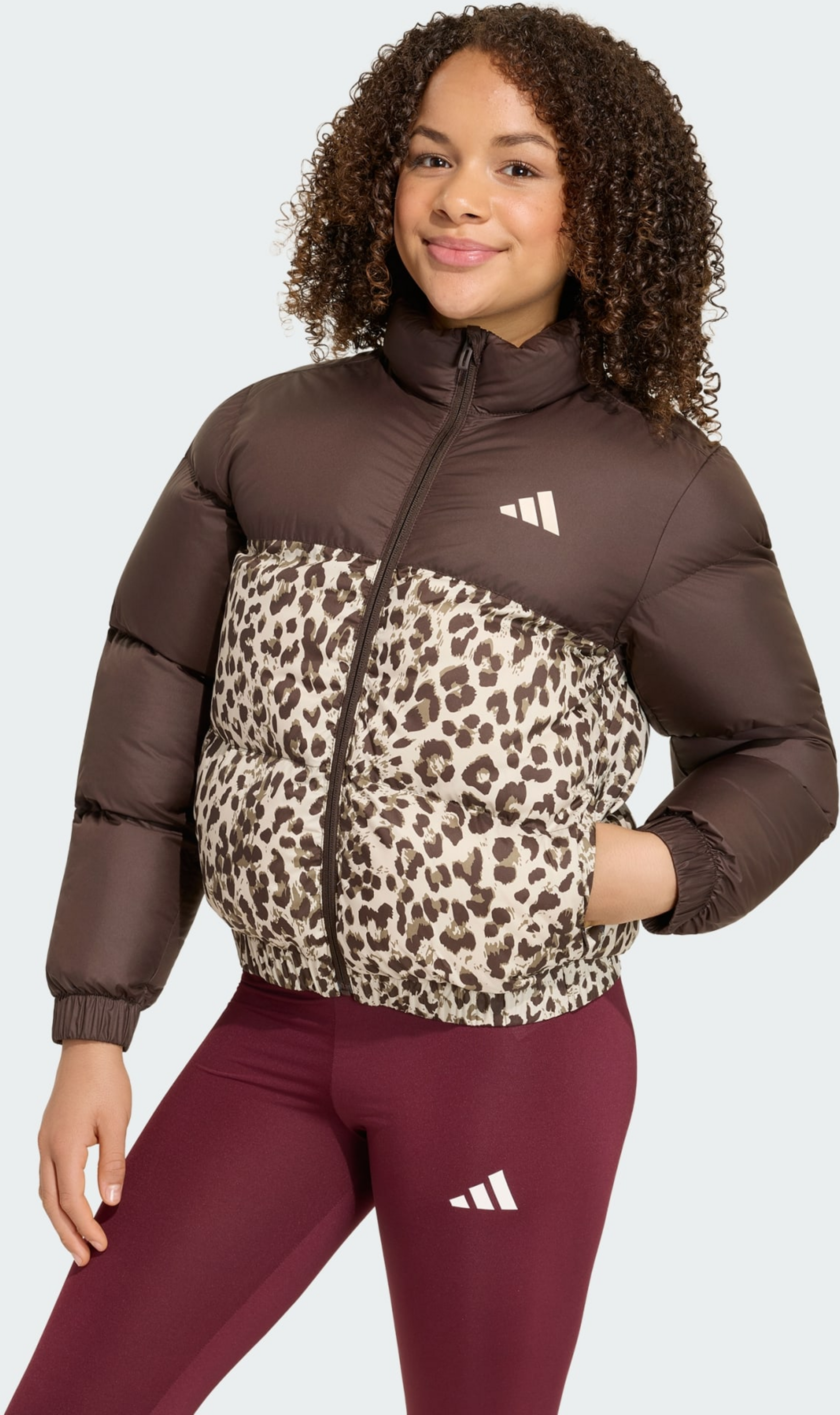 ADIDAS, Adidas Synthetic Down Allover Print Jacka
