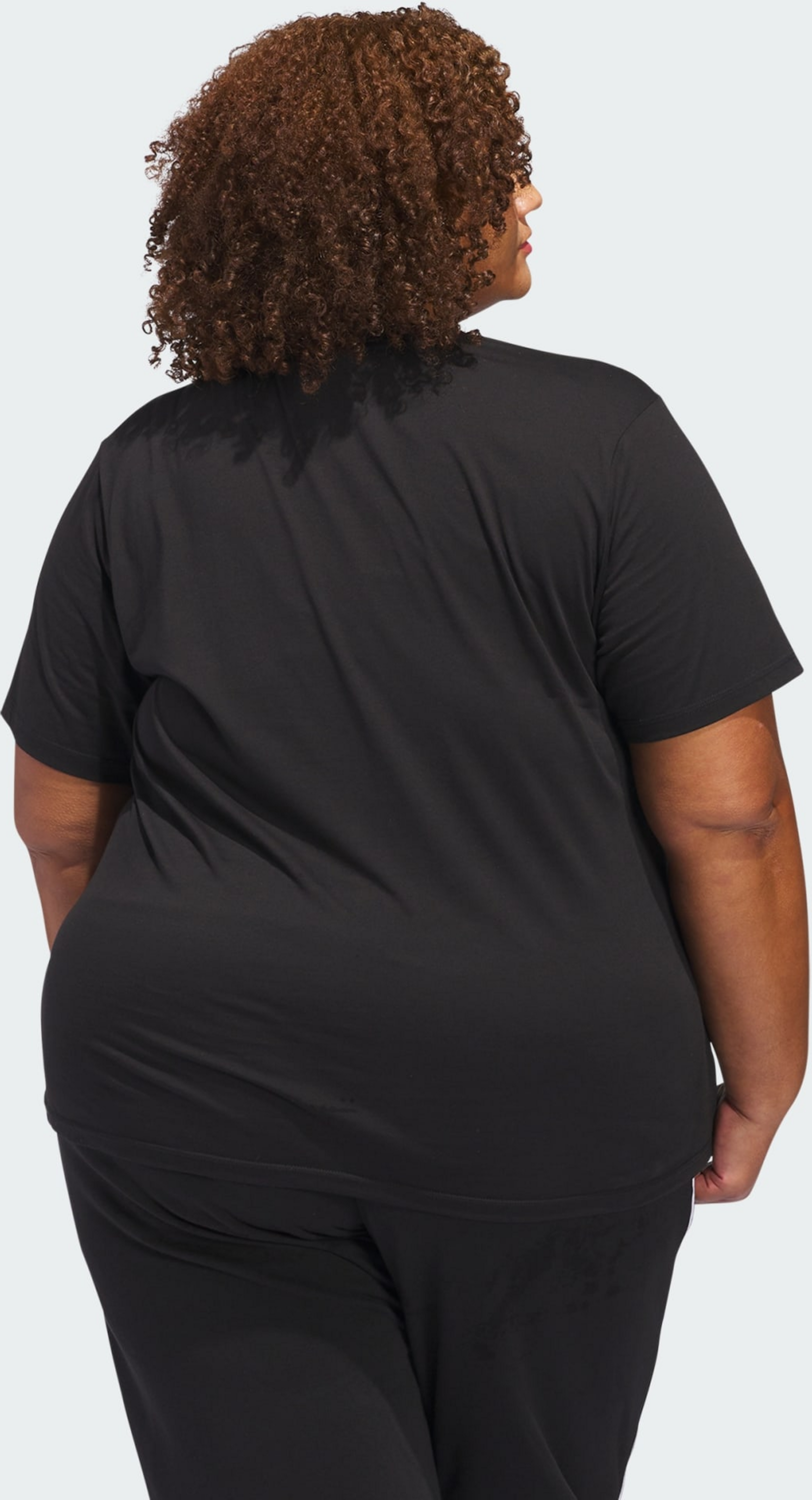 ADIDAS, Adidas T-shirt Med Liten Logotyp (plus Size)