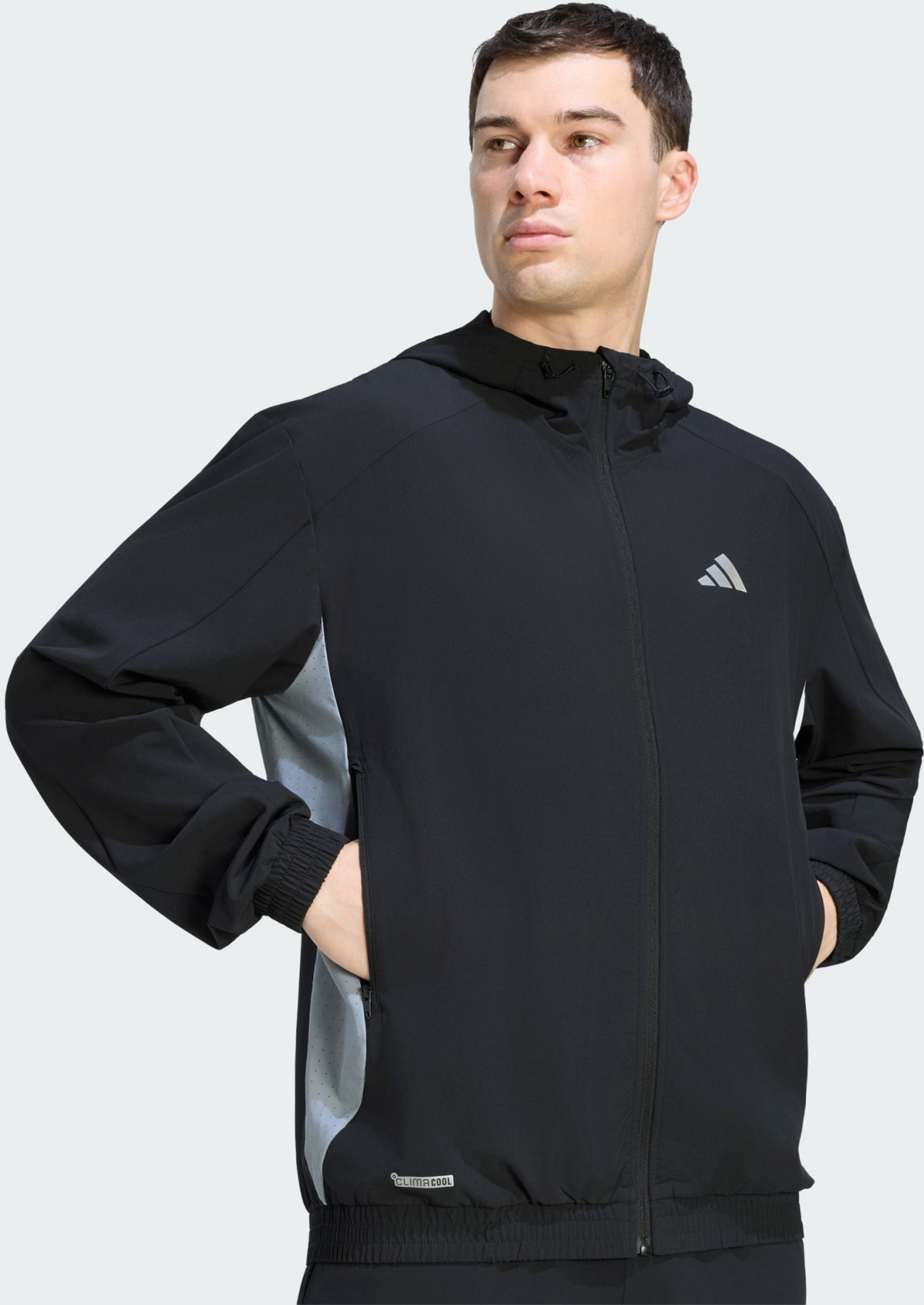 ADIDAS, Adidas Tech Apparel F&auml;rgblock Tr&auml;ningsjacka