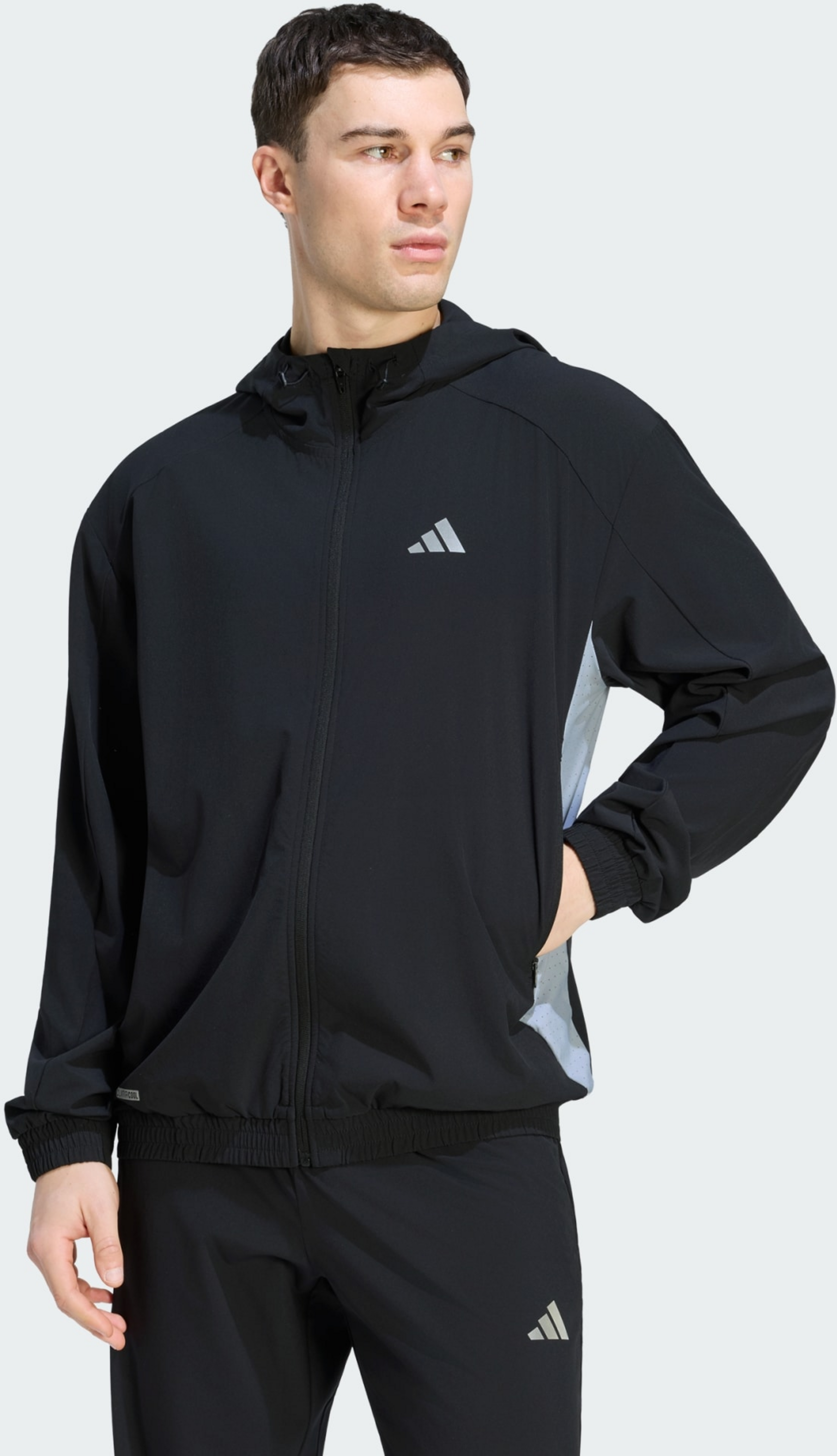 ADIDAS, Adidas Tech Apparel F&auml;rgblock Tr&auml;ningsjacka