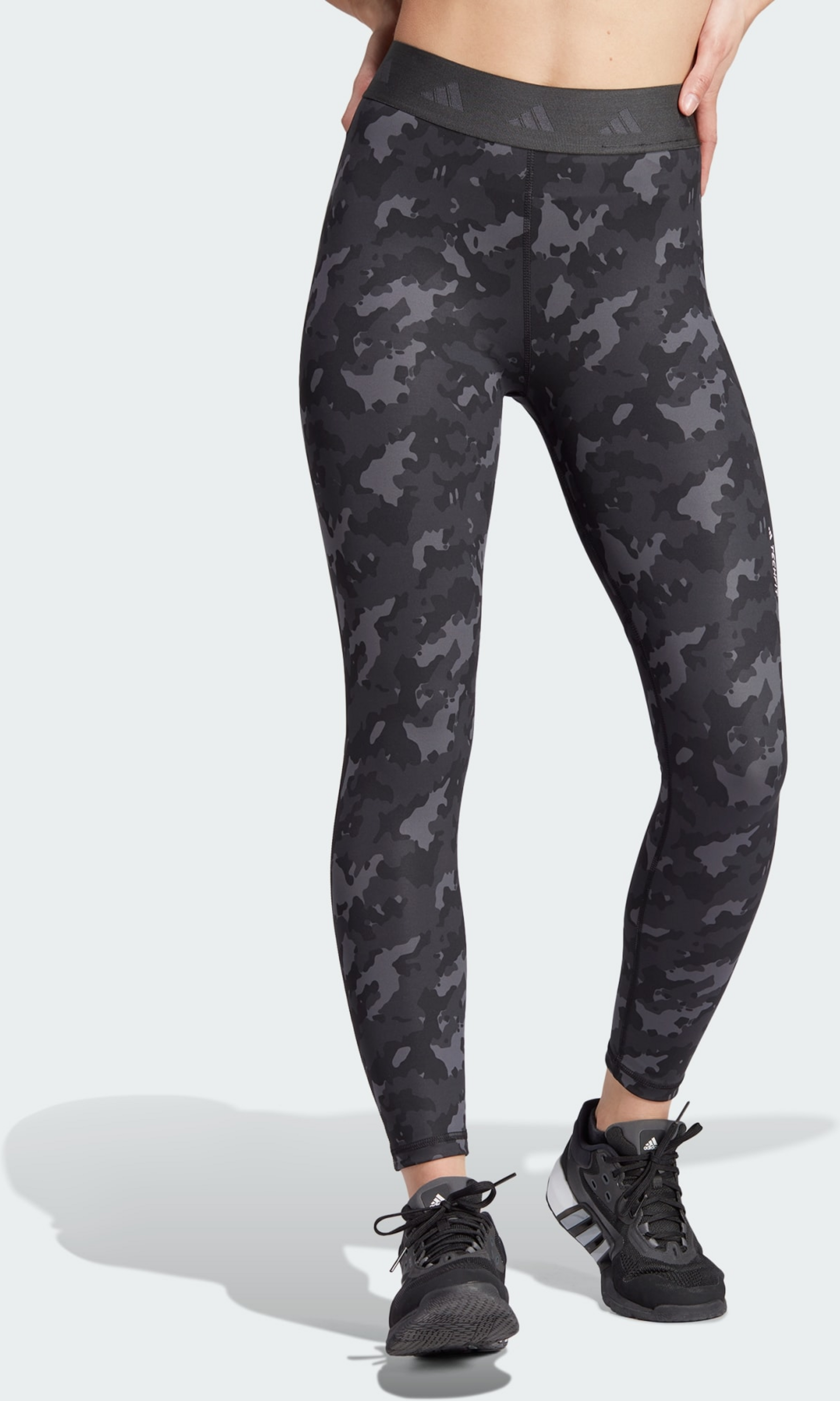 ADIDAS, Adidas Techfit Camo 7/8 Leggings