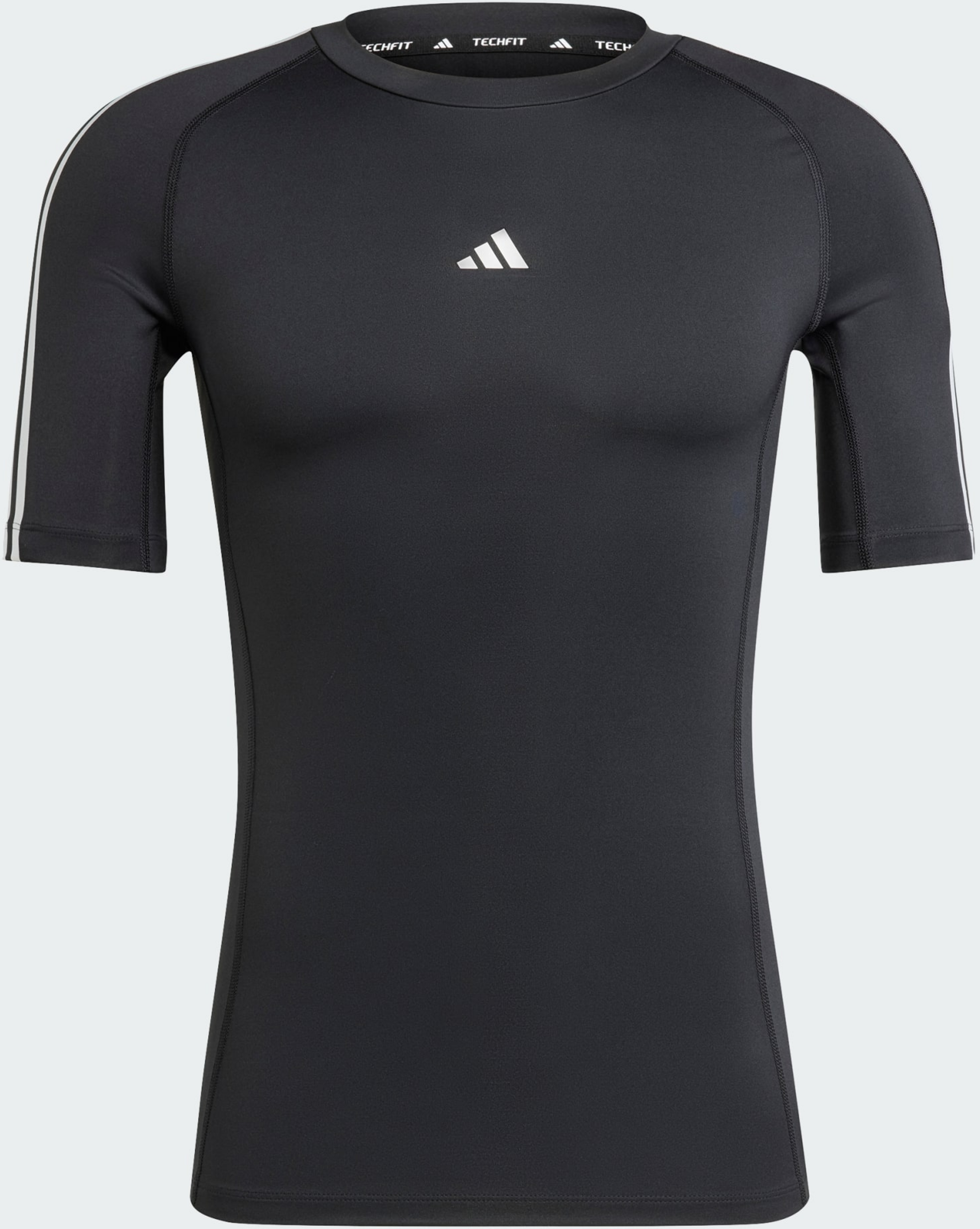 ADIDAS, Adidas Techfit Compression Training 3-stripes T-shirt