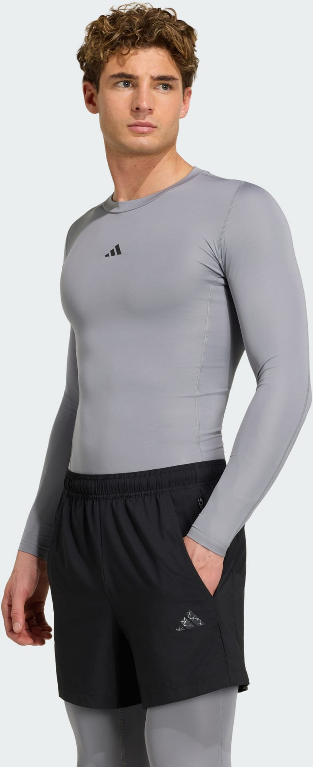 ADIDAS, Adidas Techfit Compression Training Long Sleeve T-shirt