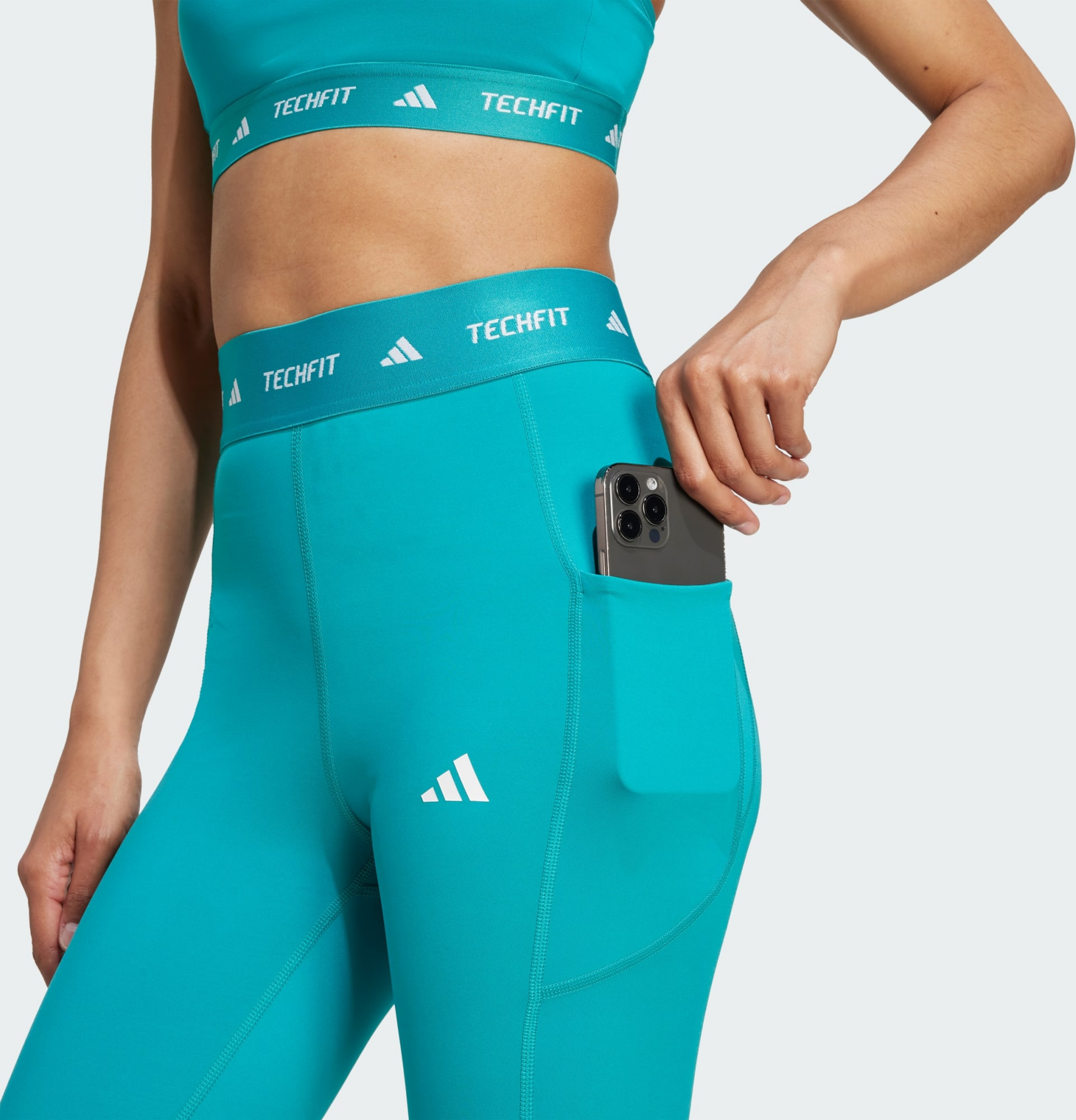 ADIDAS, Adidas Techfit Stash Pocket Full-length Tights
