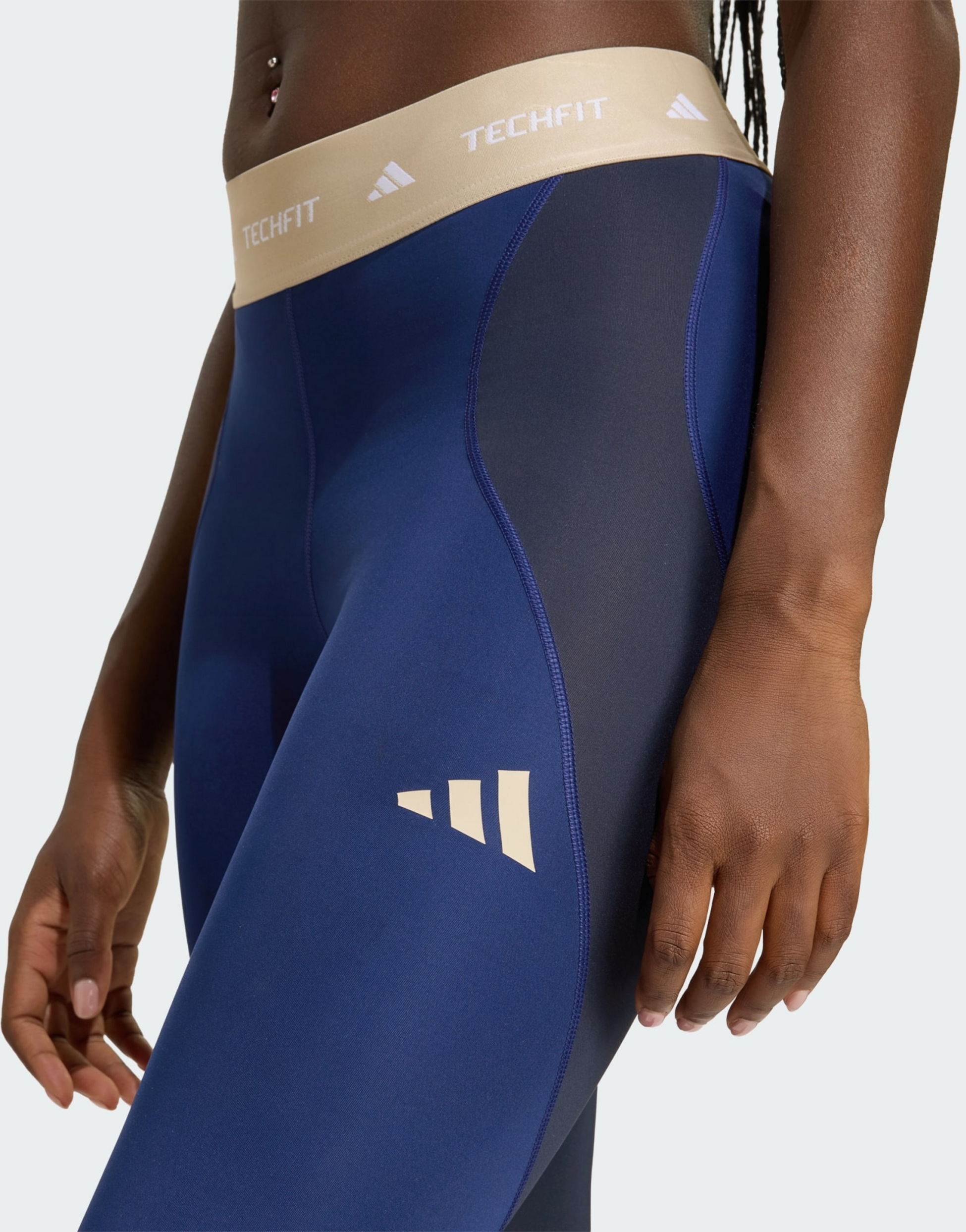 ADIDAS, Adidas Techfit Workout Color Block 7/8 Leggings