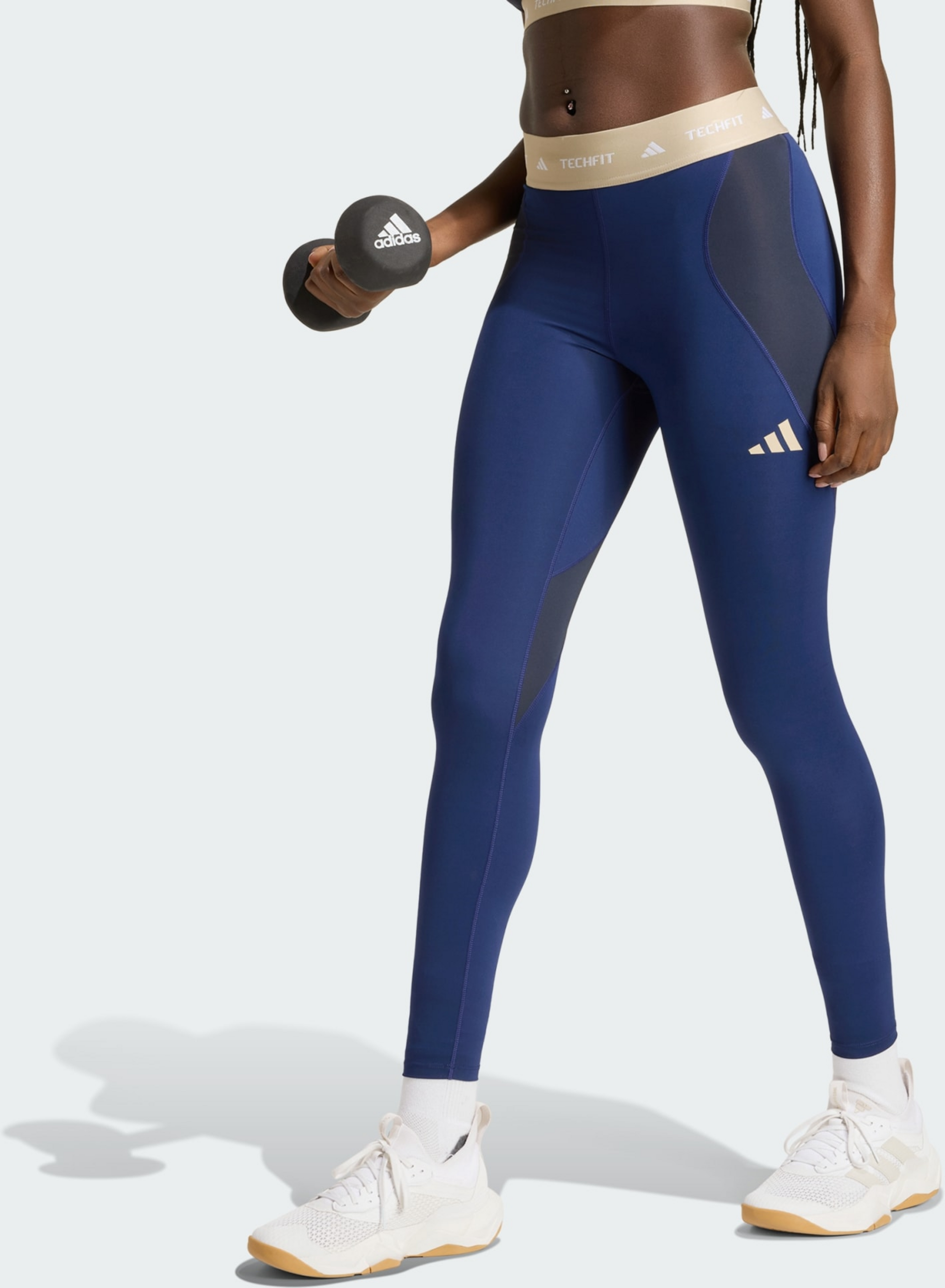 ADIDAS, Adidas Techfit Workout Color Block 7/8 Leggings