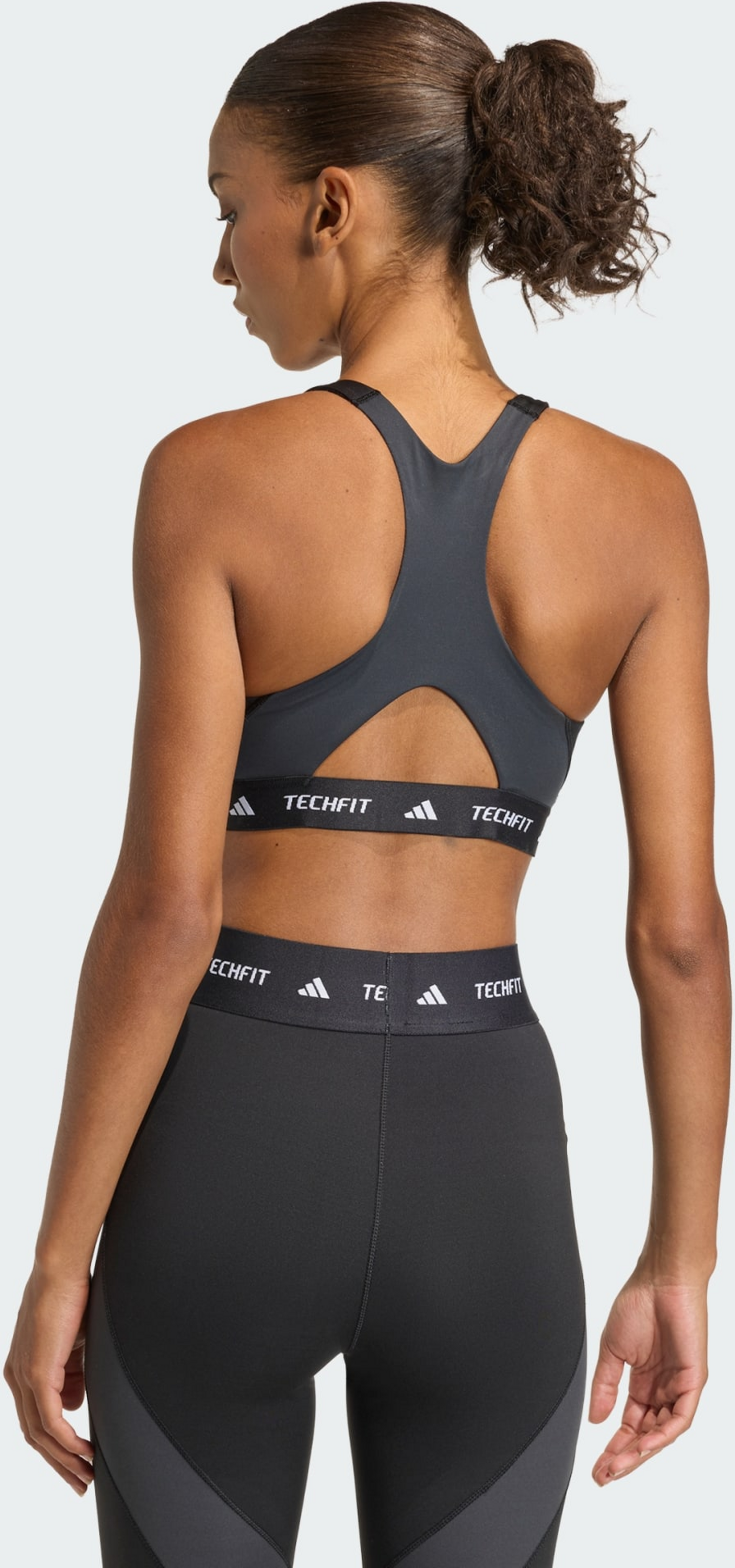 ADIDAS, Adidas Techfit Workout Color Block Medium Support Bh