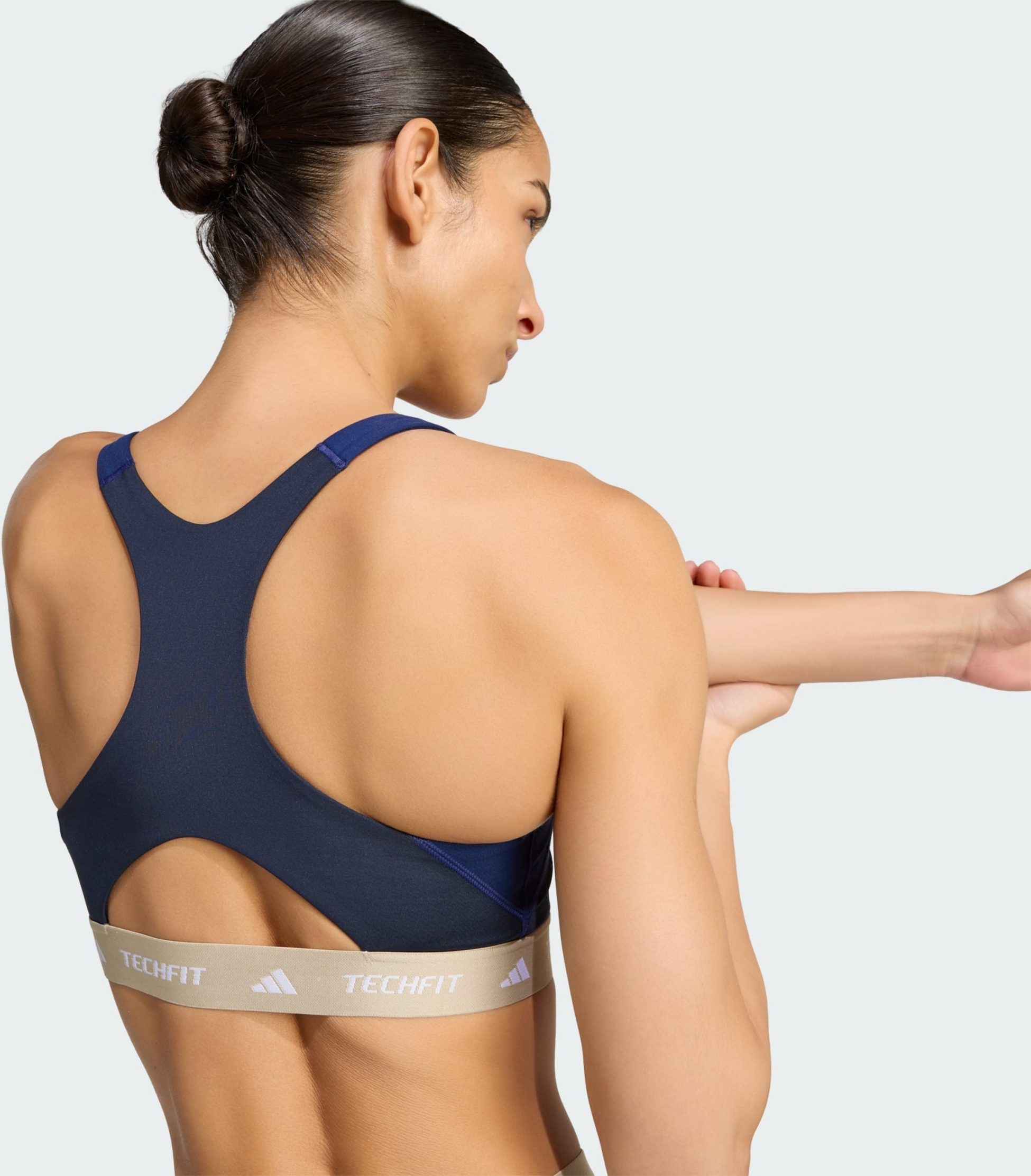 ADIDAS, Adidas Techfit Workout Color Block Medium Support Bh