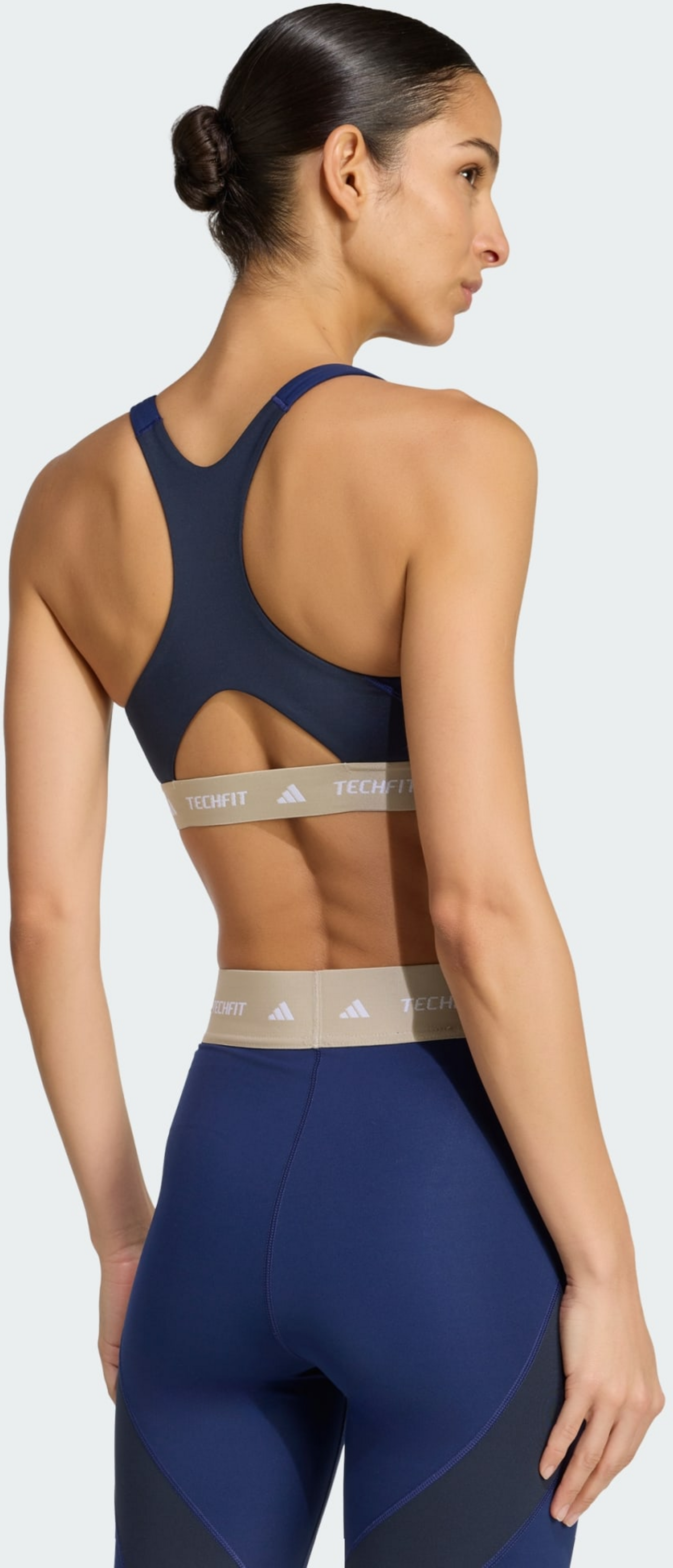 ADIDAS, Adidas Techfit Workout Color Block Medium Support Bh