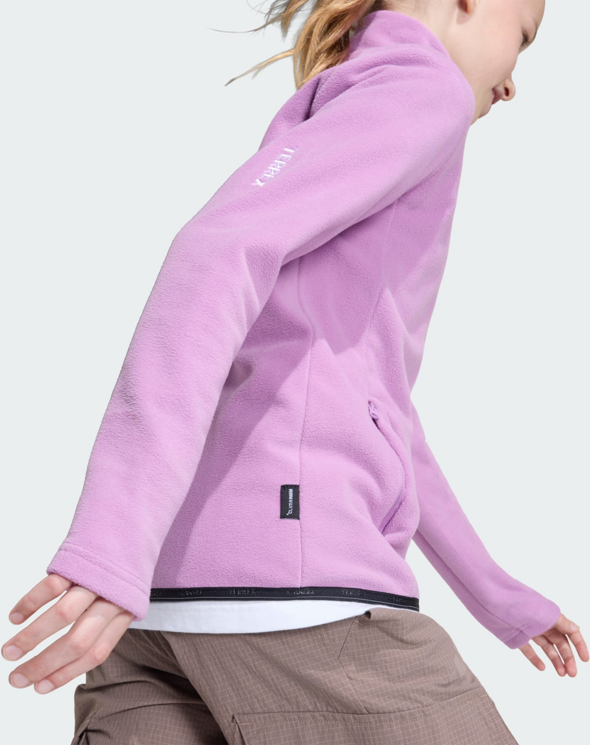 ADIDAS, Adidas Terrex Kids Multi Climawarm Fleece Med Hel Dragkedja