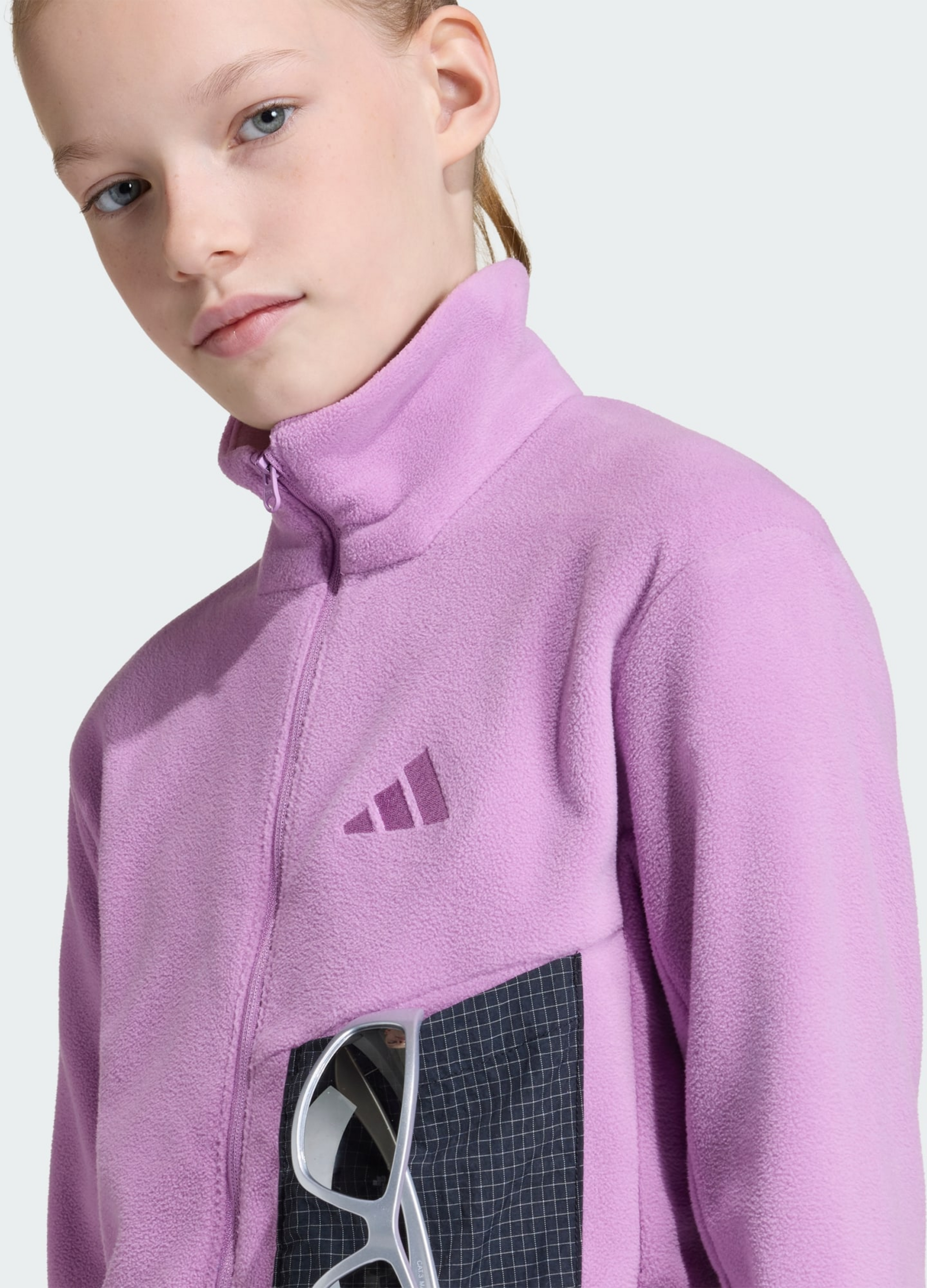 ADIDAS, Adidas Terrex Kids Multi Climawarm Fleece Med Hel Dragkedja