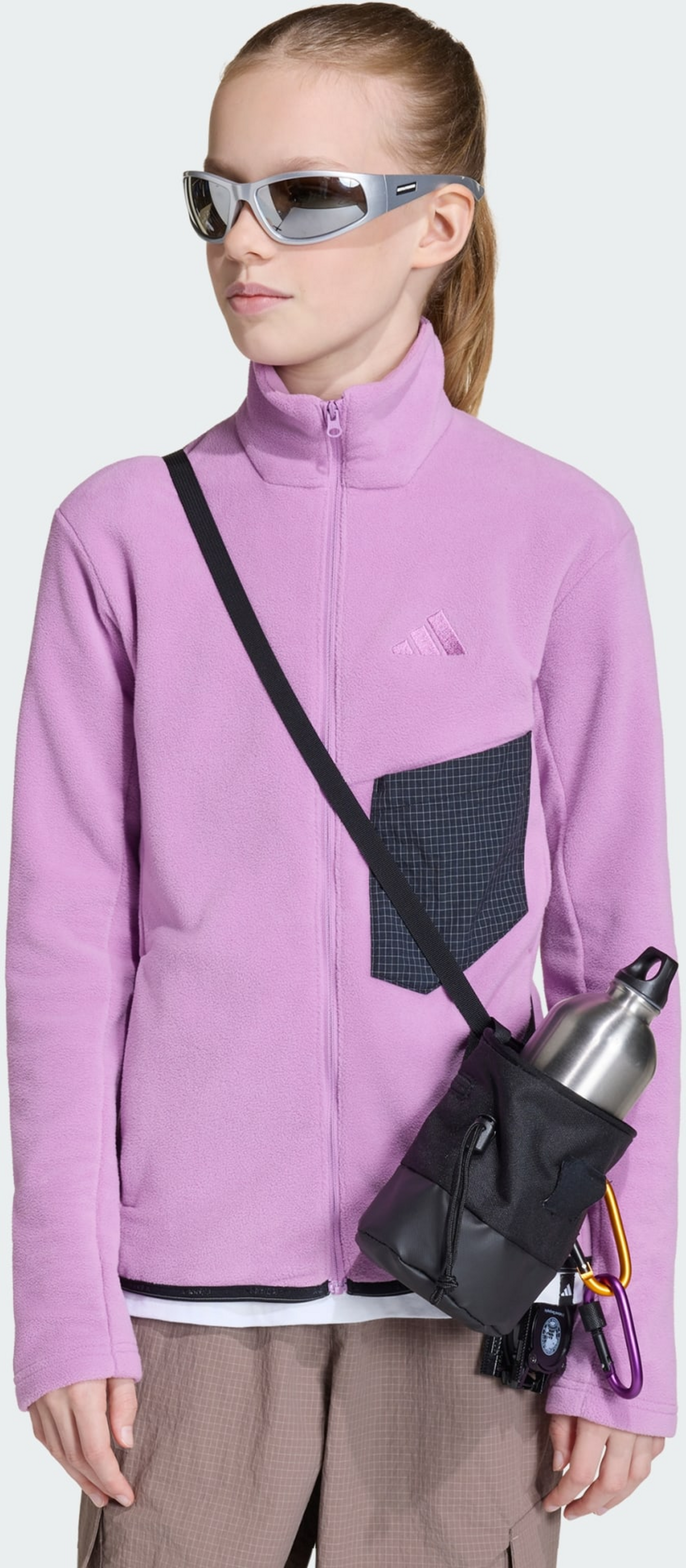 ADIDAS, Adidas Terrex Kids Multi Climawarm Fleece Med Hel Dragkedja