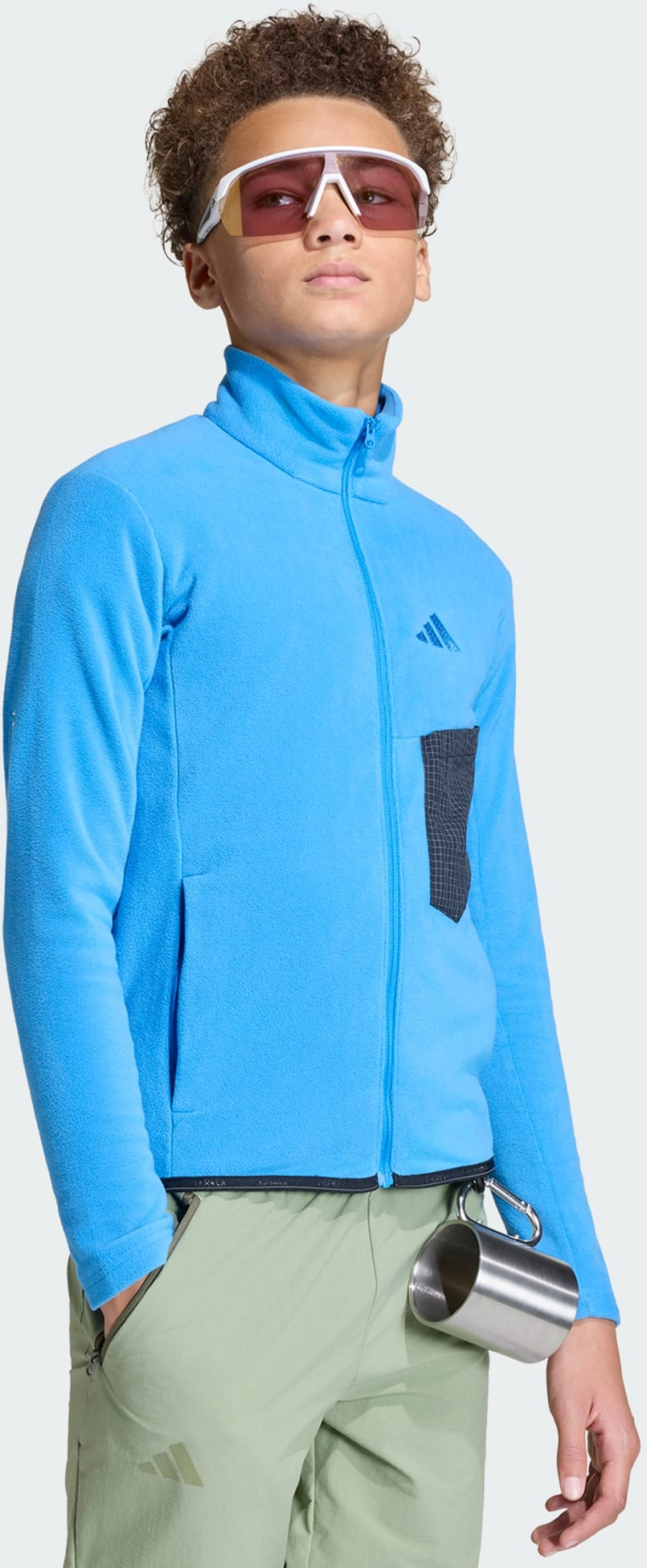 ADIDAS, Adidas Terrex Kids Multi Full-zip Fleece Jacka