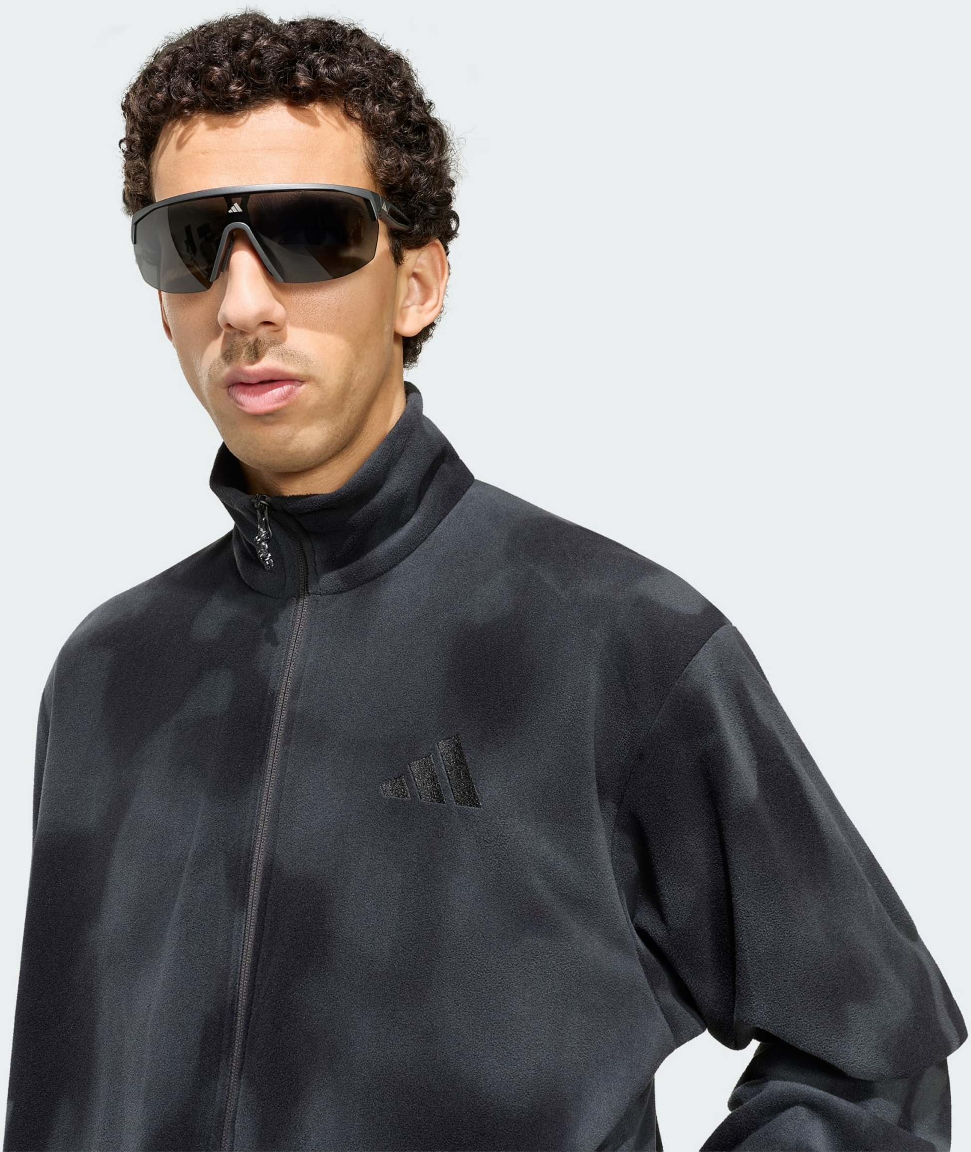 ADIDAS, Adidas Terrex Multi Climawarm Fleecejacka Med Hel Dragkedja