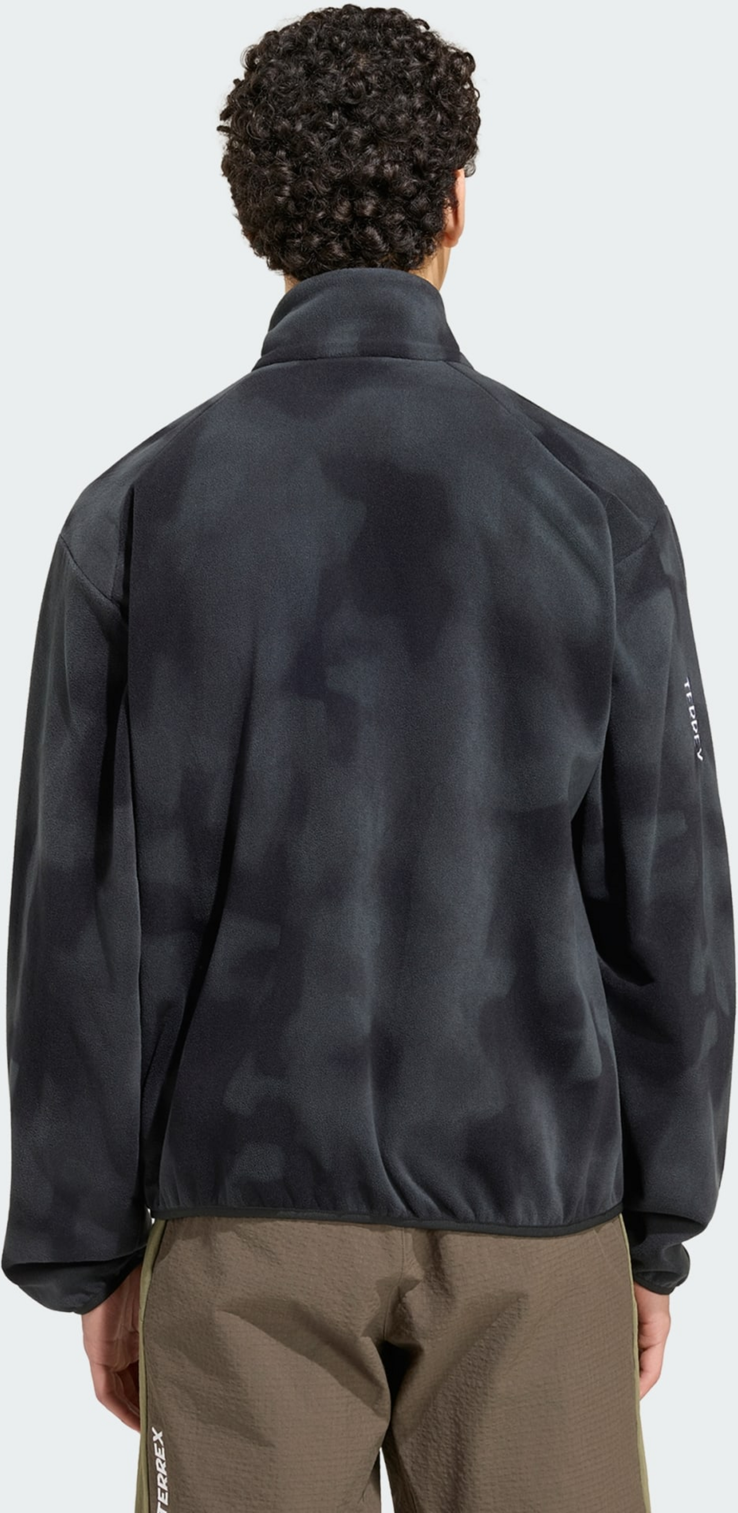 ADIDAS, Adidas Terrex Multi Climawarm Fleecejacka Med Hel Dragkedja