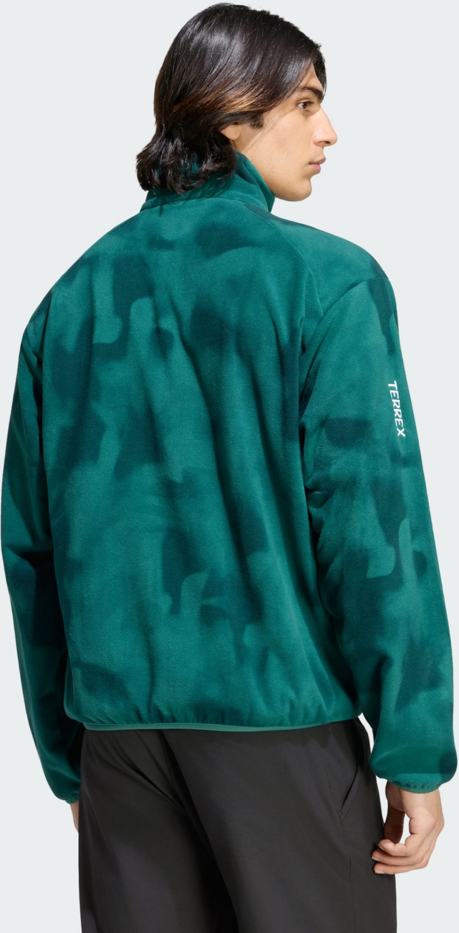 ADIDAS, Adidas Terrex Multi Climawarm Fleecejacka Med Hel Dragkedja
