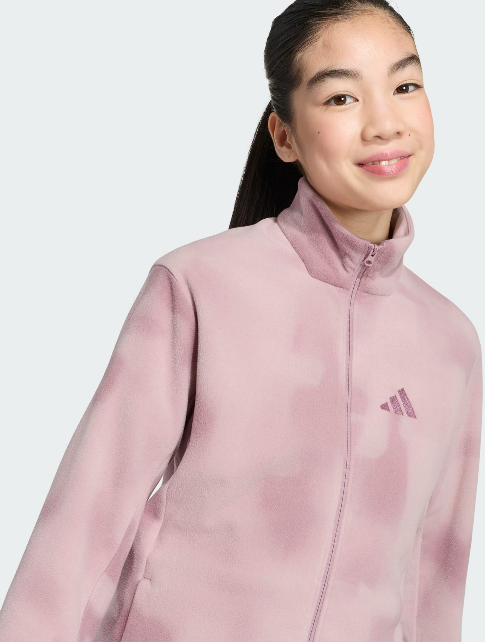 ADIDAS, Adidas Terrex Multi Climawarm Fleecejacka Med Hell&aring;ng Dragkedja F&ouml;r Barn