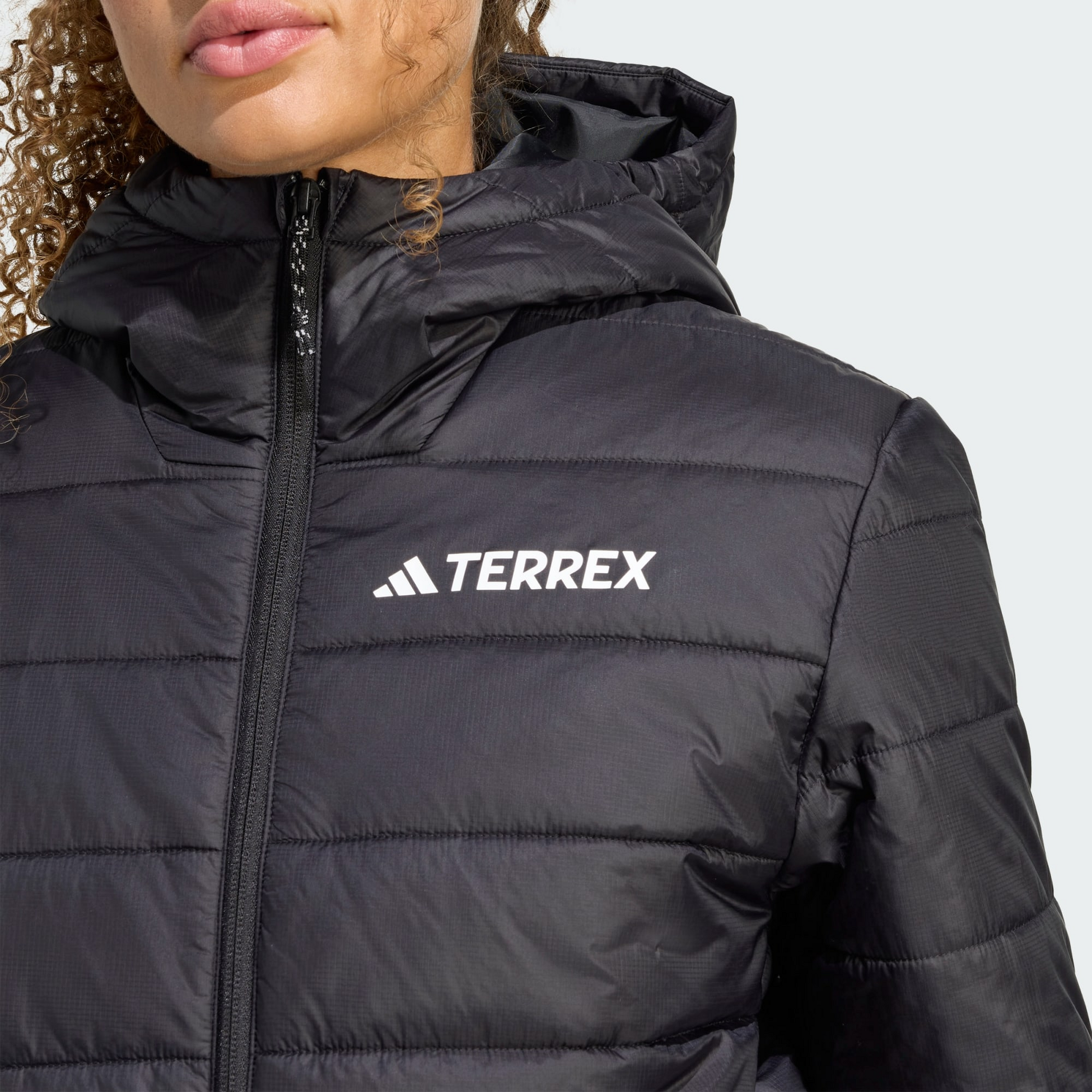 ADIDAS, Adidas Terrex Multi Essentials Climawarm Insulated Jacka Med Huva