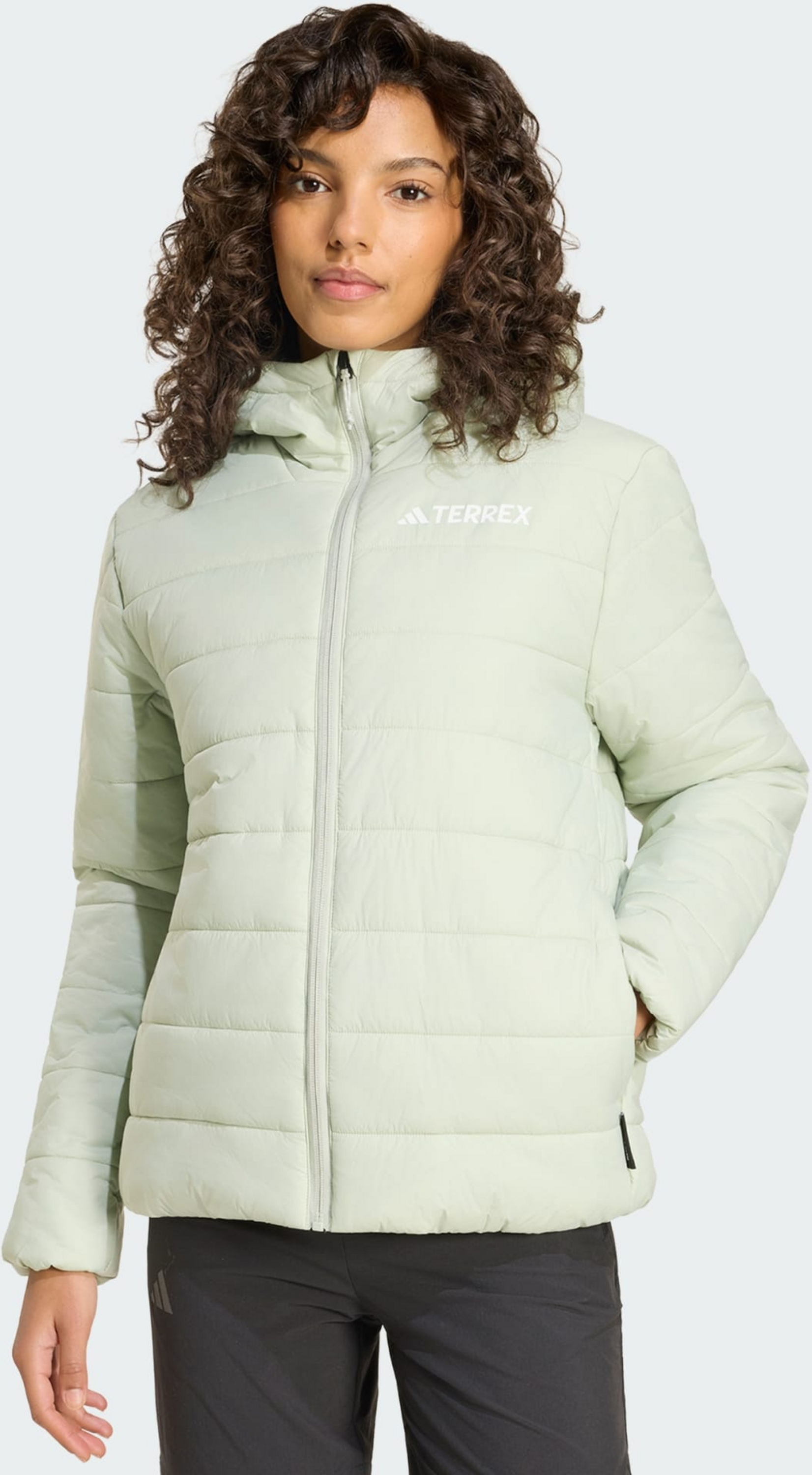 ADIDAS, Adidas Terrex Multi Essentials Climawarm Insulated Jacka Med Huva