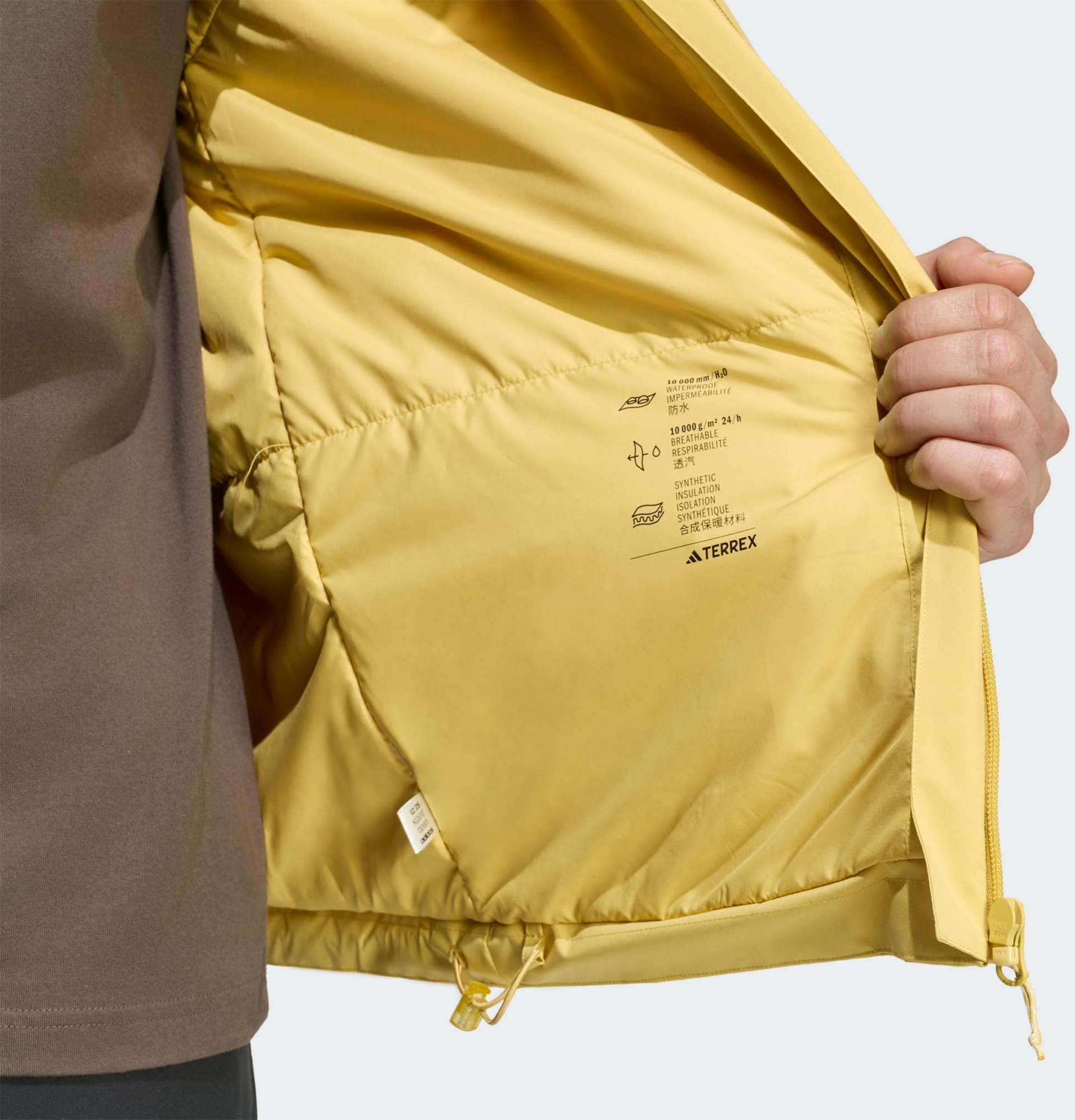 ADIDAS, Adidas Terrex Multi Essentials Climawarm Insulated Jacka Med Huva