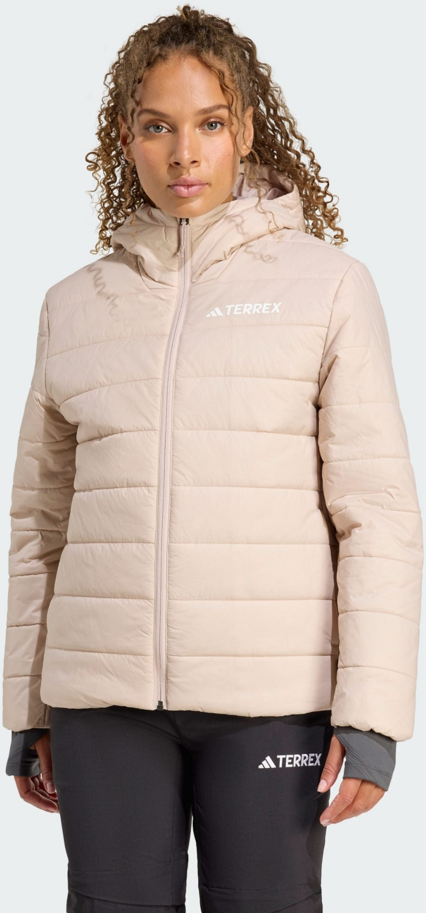 ADIDAS, Adidas Terrex Multi Essentials Climawarm Insulated Jacka Med Huva