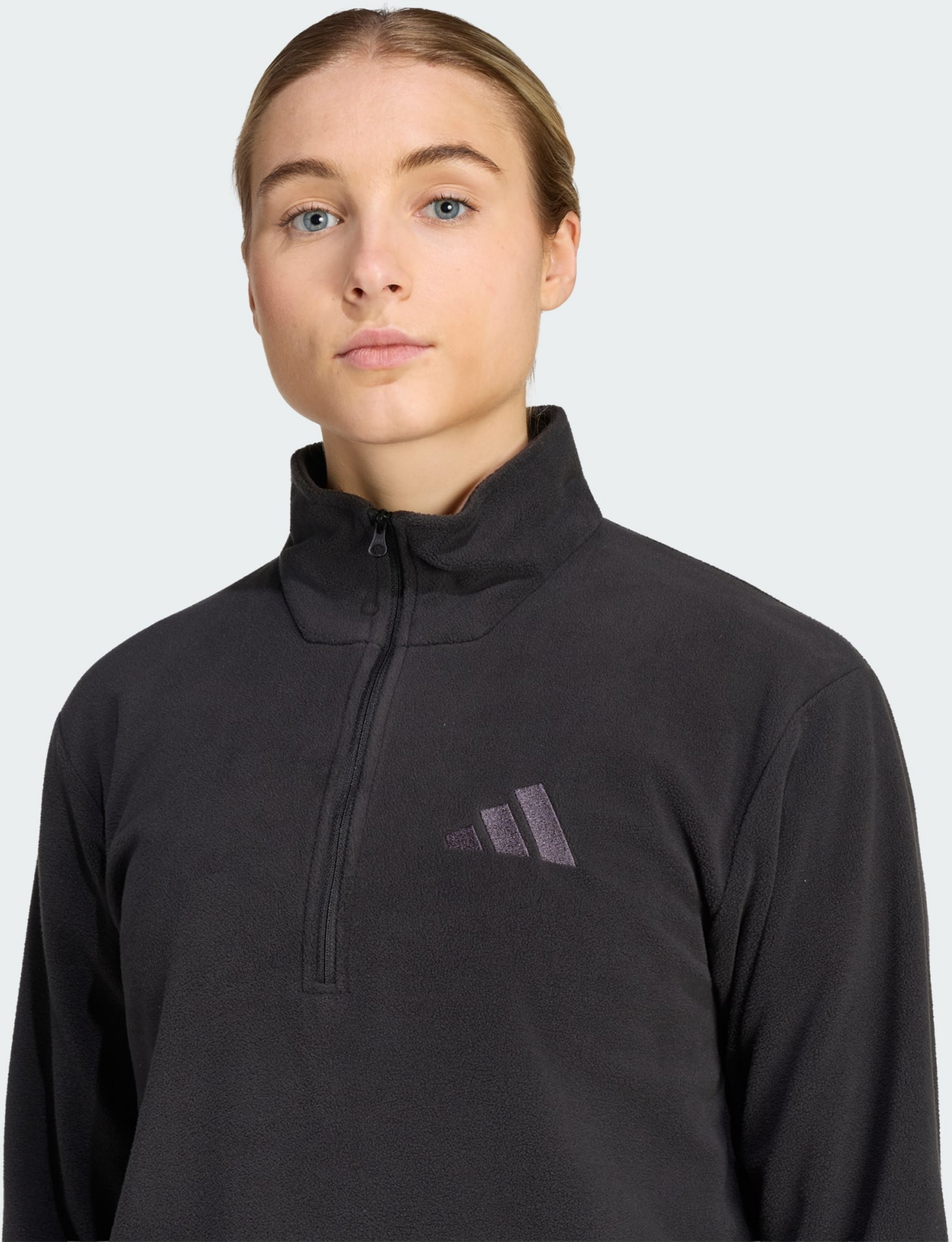 ADIDAS, Adidas Terrex Multi Essentials Fleecejacka Med Halv Dragkedja