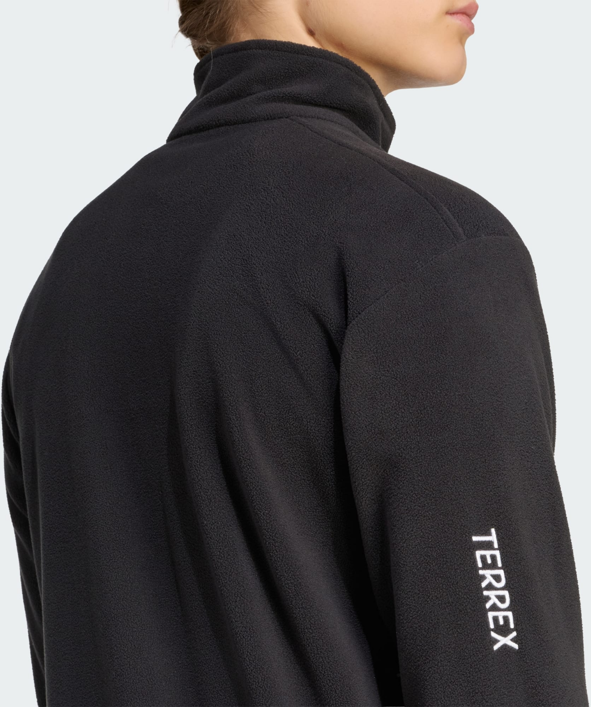 ADIDAS, Adidas Terrex Multi Essentials Fleecejacka Med Halv Dragkedja