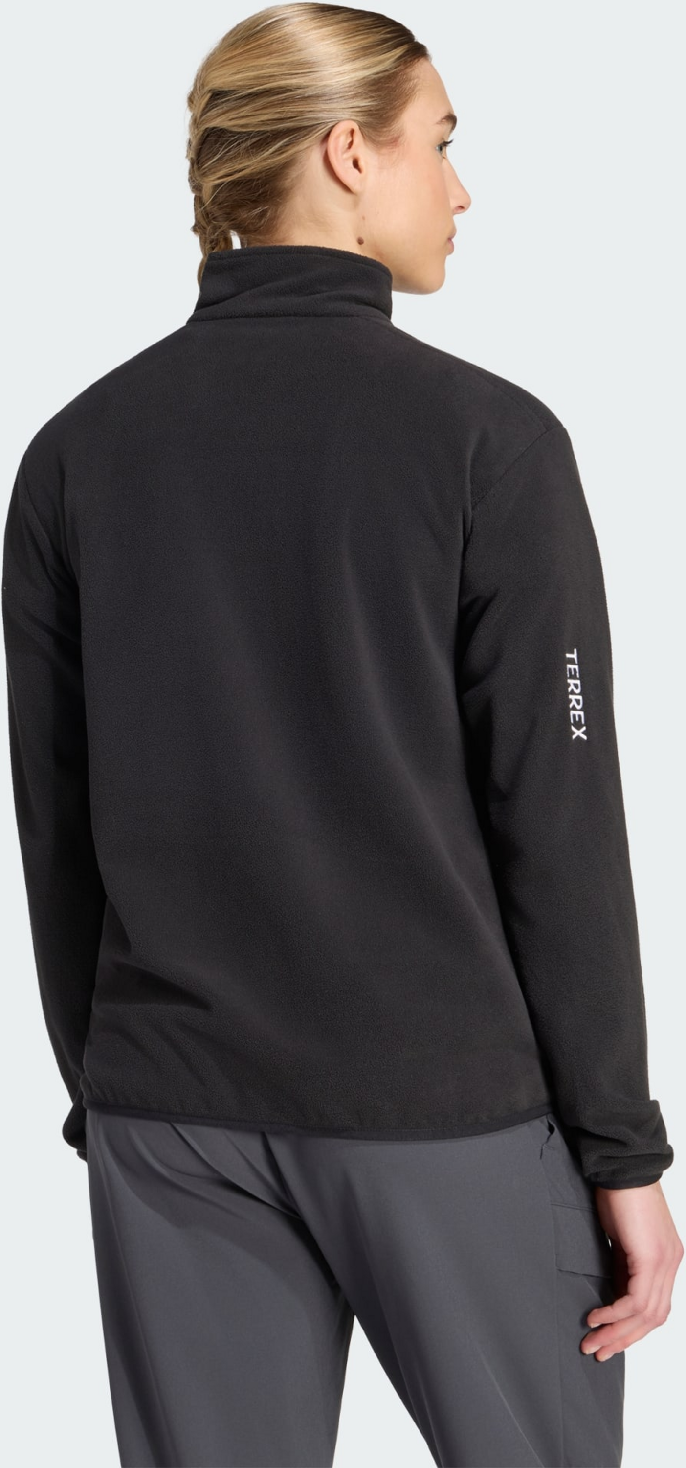 ADIDAS, Adidas Terrex Multi Essentials Fleecejacka Med Halv Dragkedja