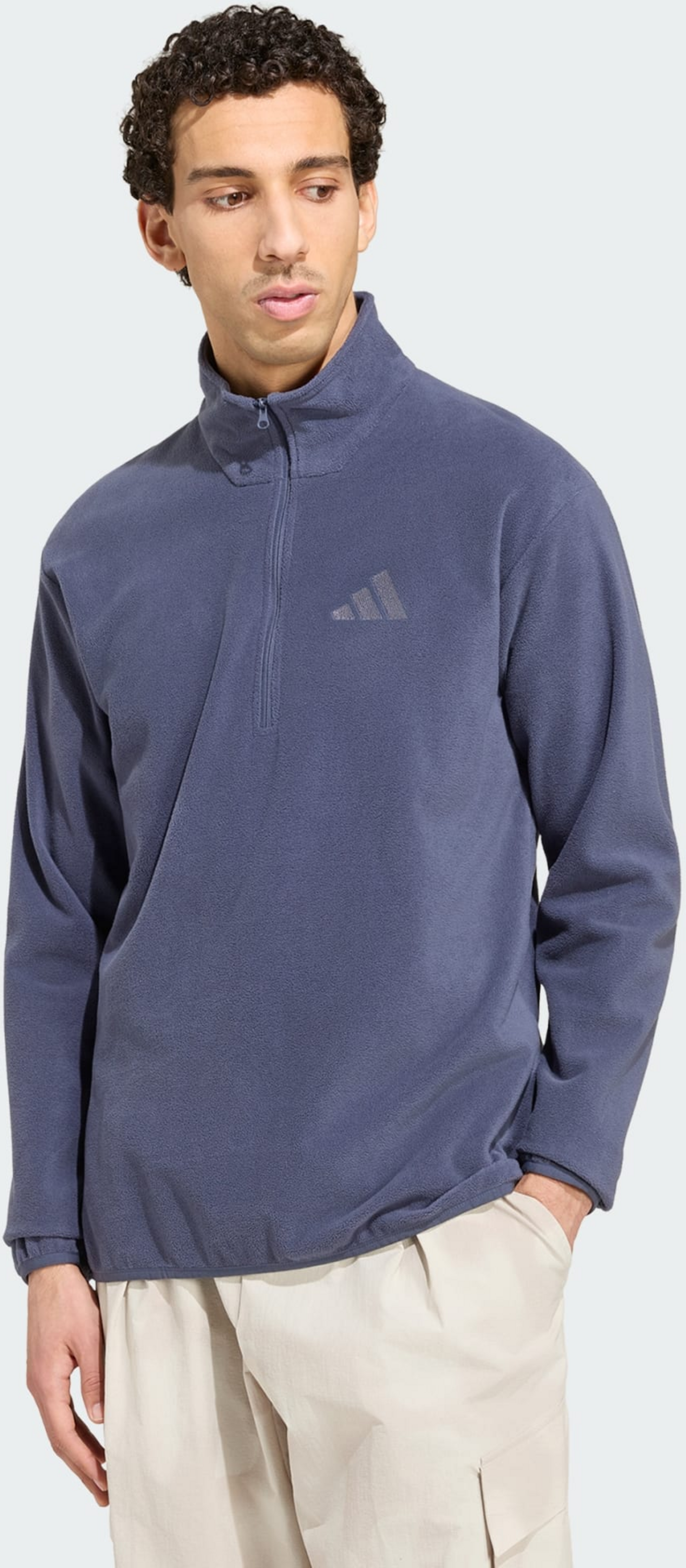 ADIDAS, Adidas Terrex Multi Essentials Fleecejacka Med Halv Dragkedja