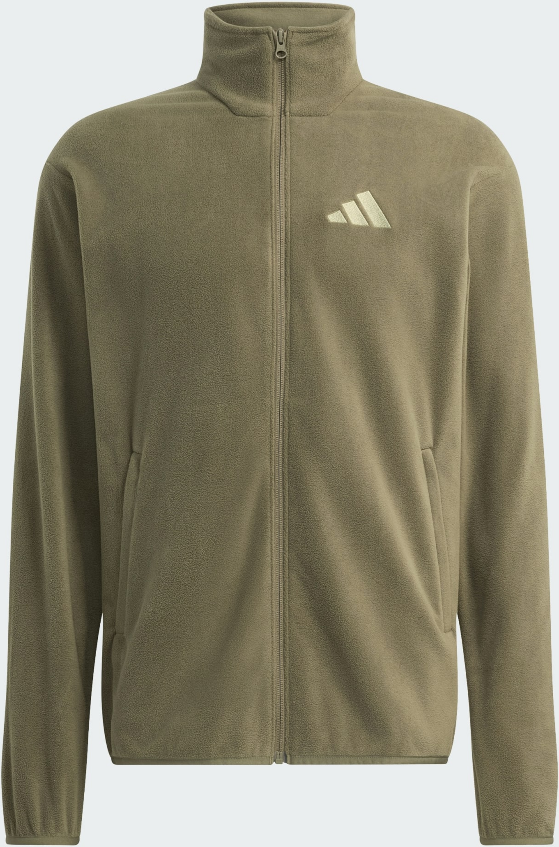 ADIDAS, Adidas Terrex Multi Essentials Fleecejacka Med Hel Dragkedja