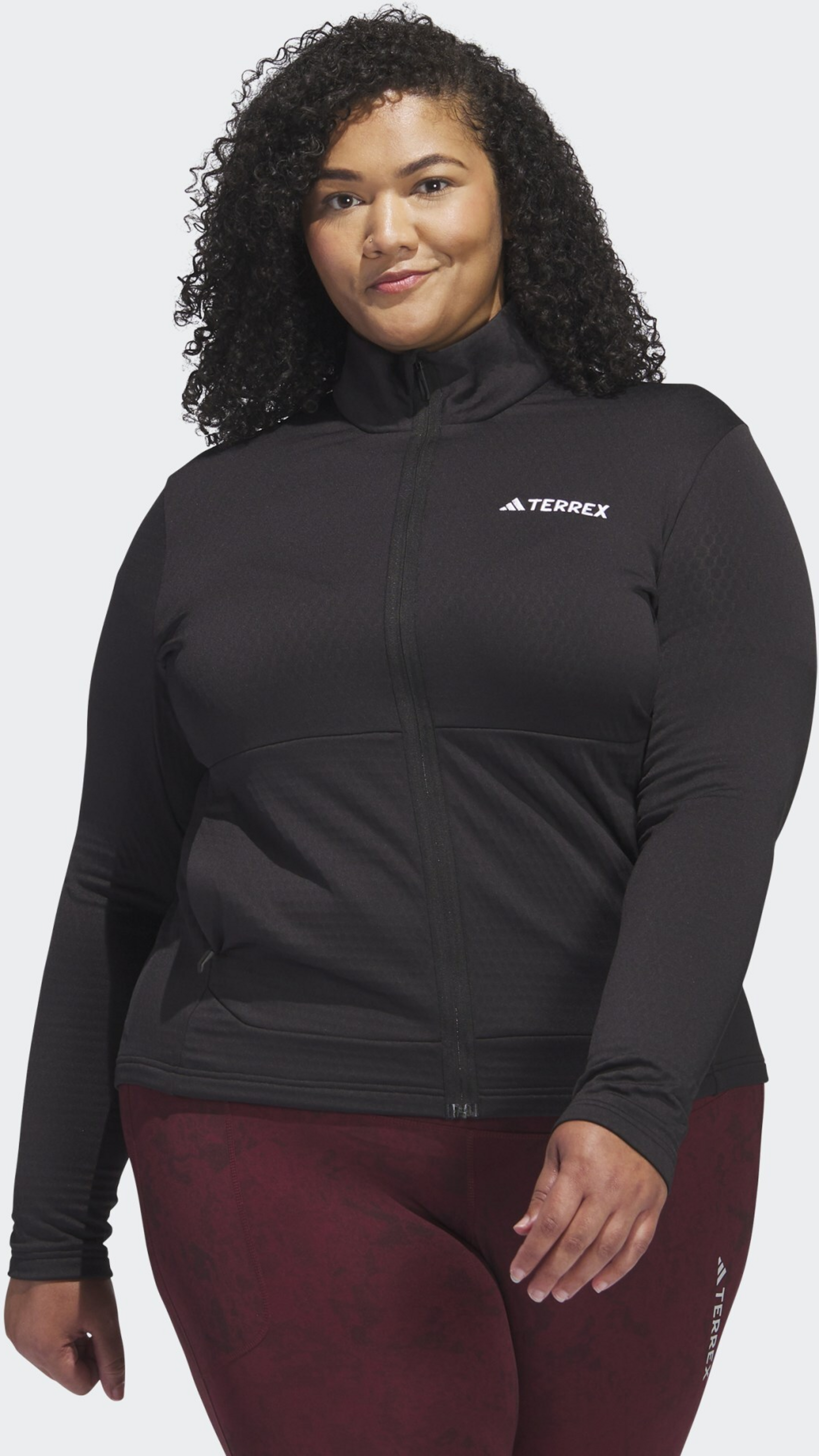 ADIDAS, Adidas Terrex Multi Light Fleece Full-zip Jacka (plus Size)